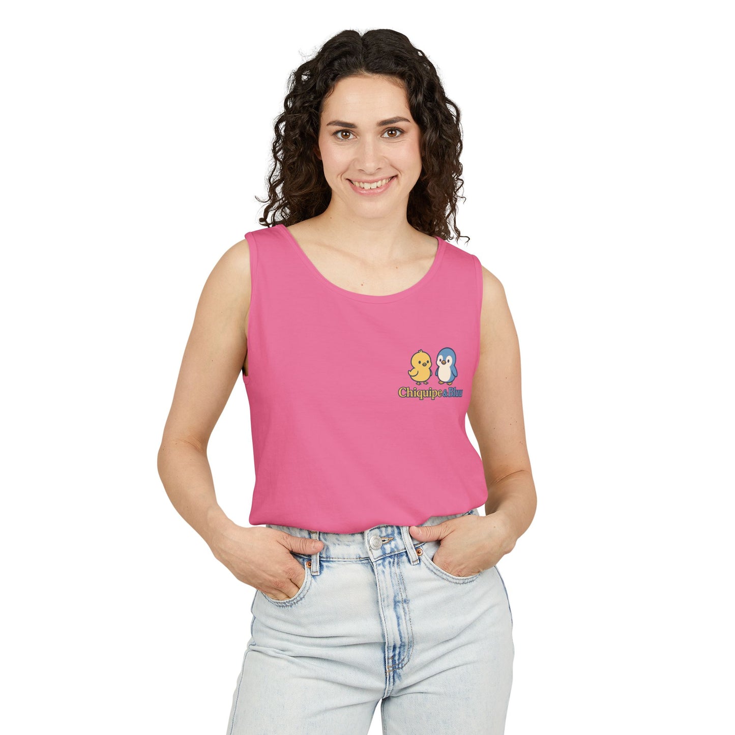 Unisex Garment-Dyed Tank Top - Fun Summer Wear, Beach Day Must-Have, Casual Lounge Top, Great Gift for Friends, Perfect for Vacations