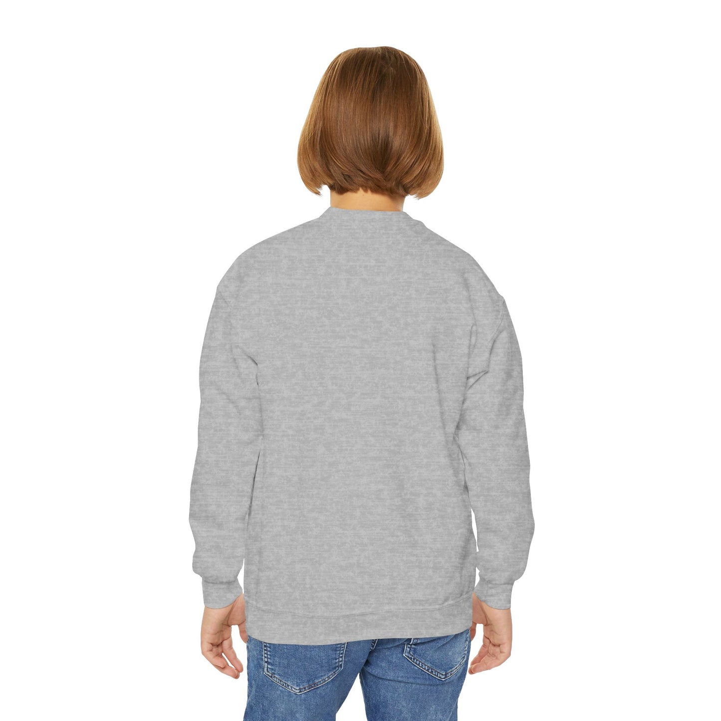Cute Bird Friends Youth Crewneck Sweatshirt - Adorable Gift, Cozy Apparel, Kids' Fashion, Fun Outfits, Birthday Present