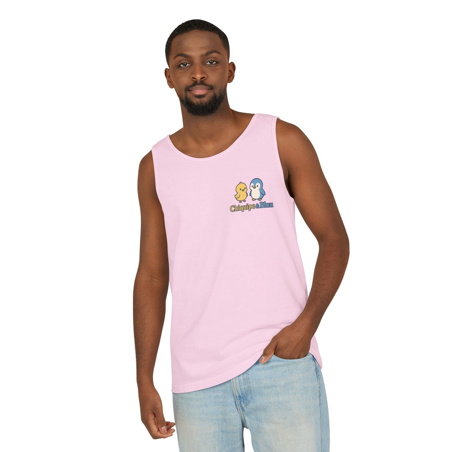 Unisex Garment-Dyed Tank Top - Fun Summer Wear, Beach Day Must-Have, Casual Lounge Top, Great Gift for Friends, Perfect for Vacations