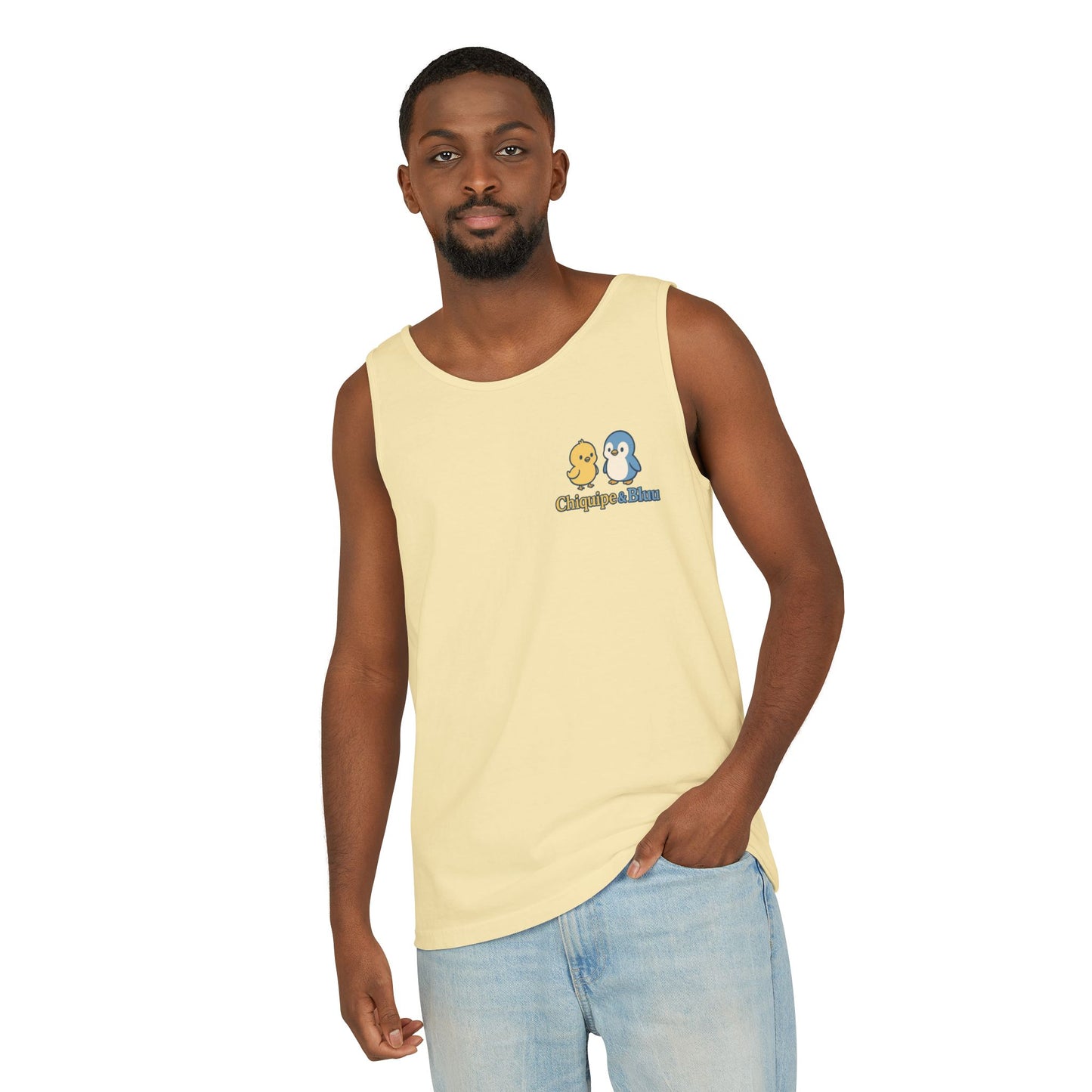 Unisex Garment-Dyed Tank Top - Fun Summer Wear, Beach Day Must-Have, Casual Lounge Top, Great Gift for Friends, Perfect for Vacations