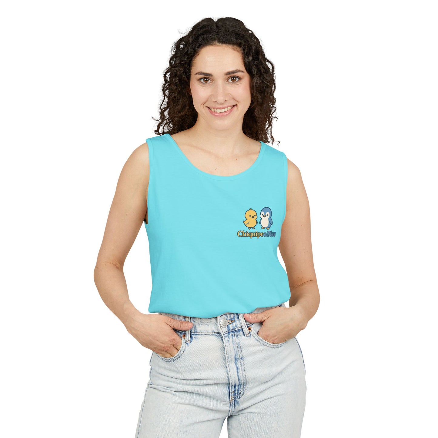 Unisex Garment-Dyed Tank Top - Fun Summer Wear, Beach Day Must-Have, Casual Lounge Top, Great Gift for Friends, Perfect for Vacations