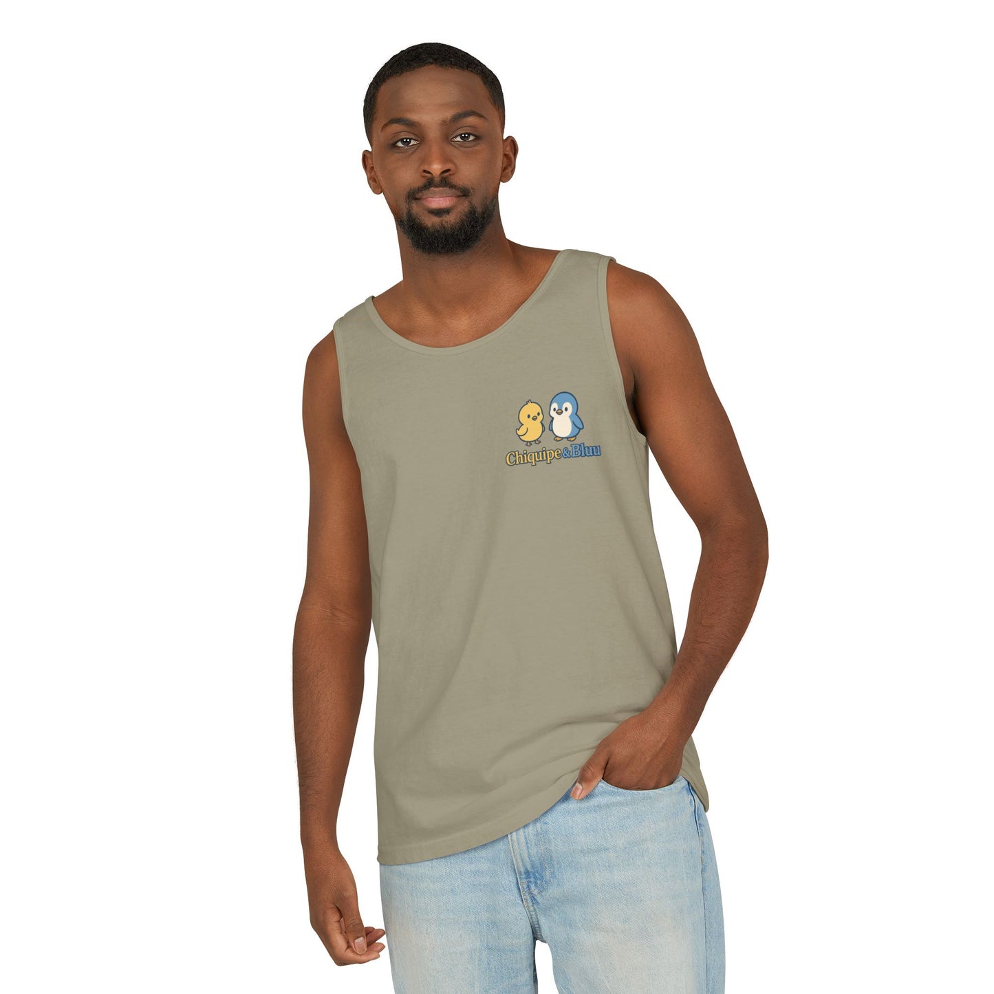 Unisex Garment-Dyed Tank Top - Fun Summer Wear, Beach Day Must-Have, Casual Lounge Top, Great Gift for Friends, Perfect for Vacations