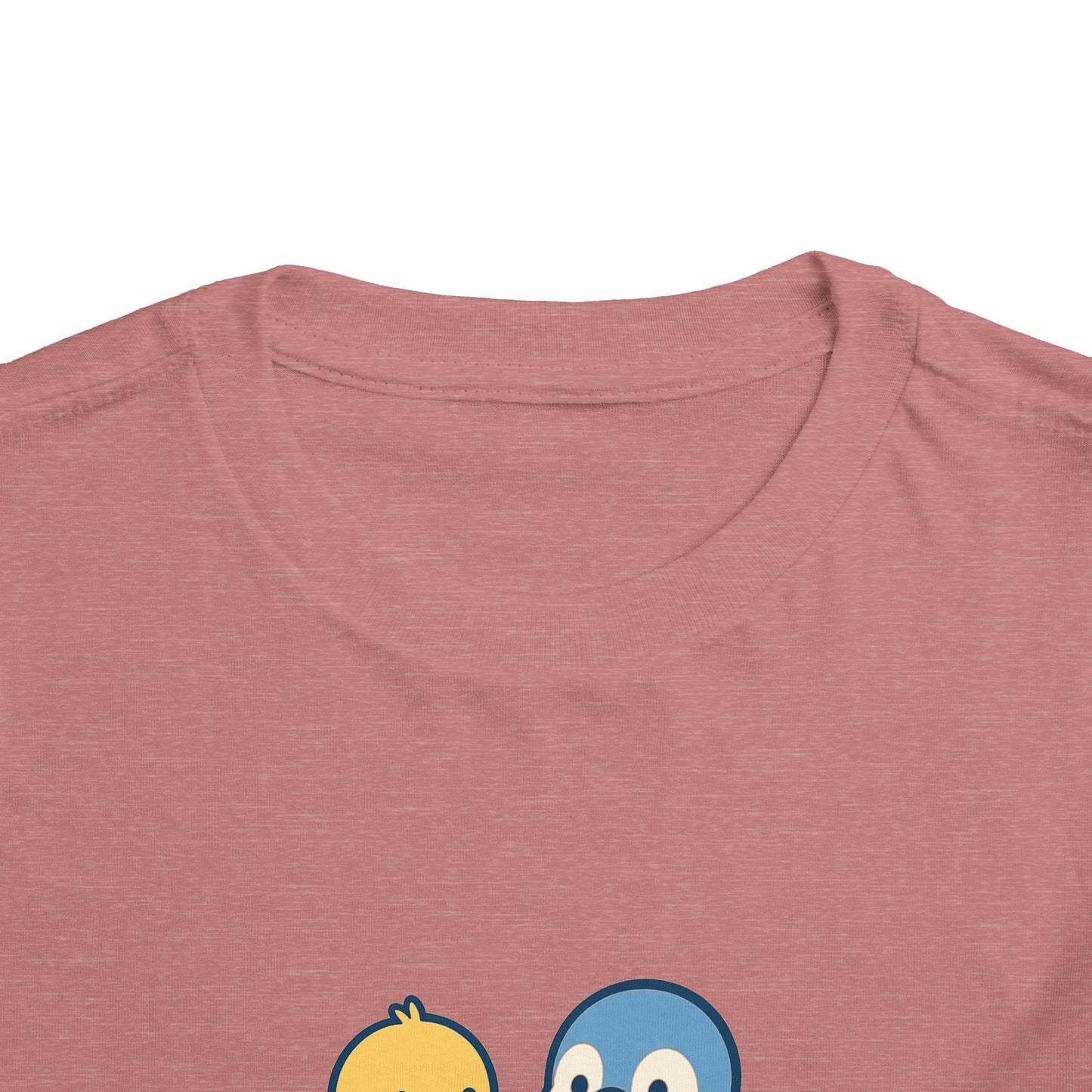 Cute Toddler Tee with Colorful Bird Design, Adorable Summer Outfit, Gift for Kids, Birthday Present, Playdate Essential