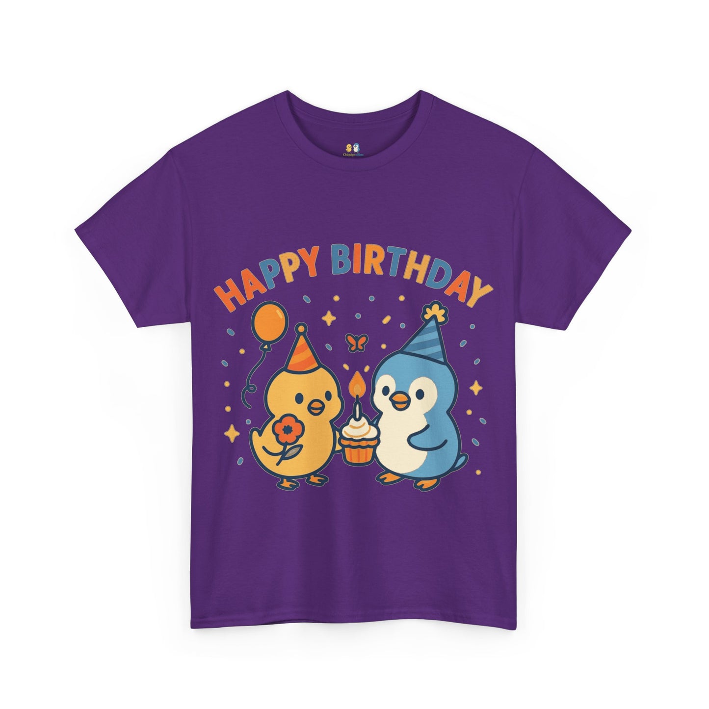 Happy Birthday Unisex Cotton Tee, Cute Birthday Shirt, Gift for Birthday Party, Unisex T-Shirt, Fun Celebration Apparel