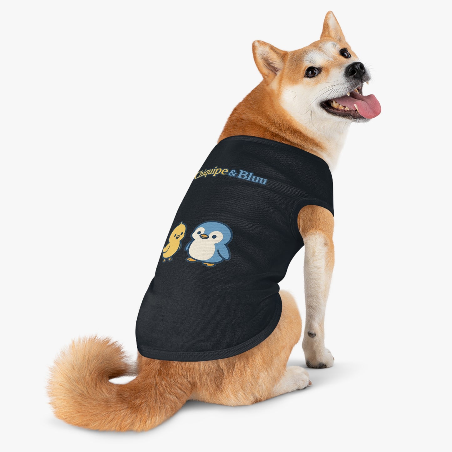 Whimsical Pet Tank Top for Summer Adventures, Cute Animal Design, Dog Apparel, Pet Birthday Gift, Fun Outdoor Wear, Chic Dog Fashion