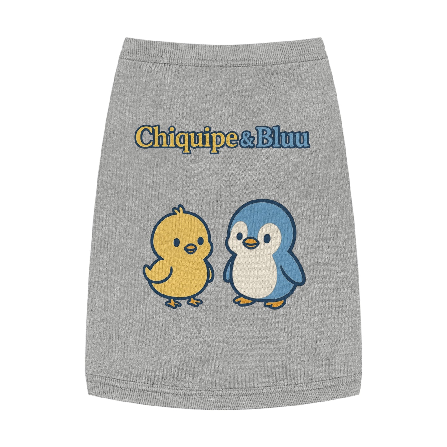 Whimsical Pet Tank Top for Summer Adventures, Cute Animal Design, Dog Apparel, Pet Birthday Gift, Fun Outdoor Wear, Chic Dog Fashion