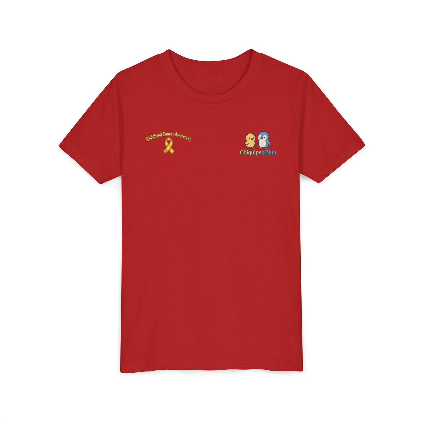Youth Tee - Childhood Cancer Awareness Ribbon