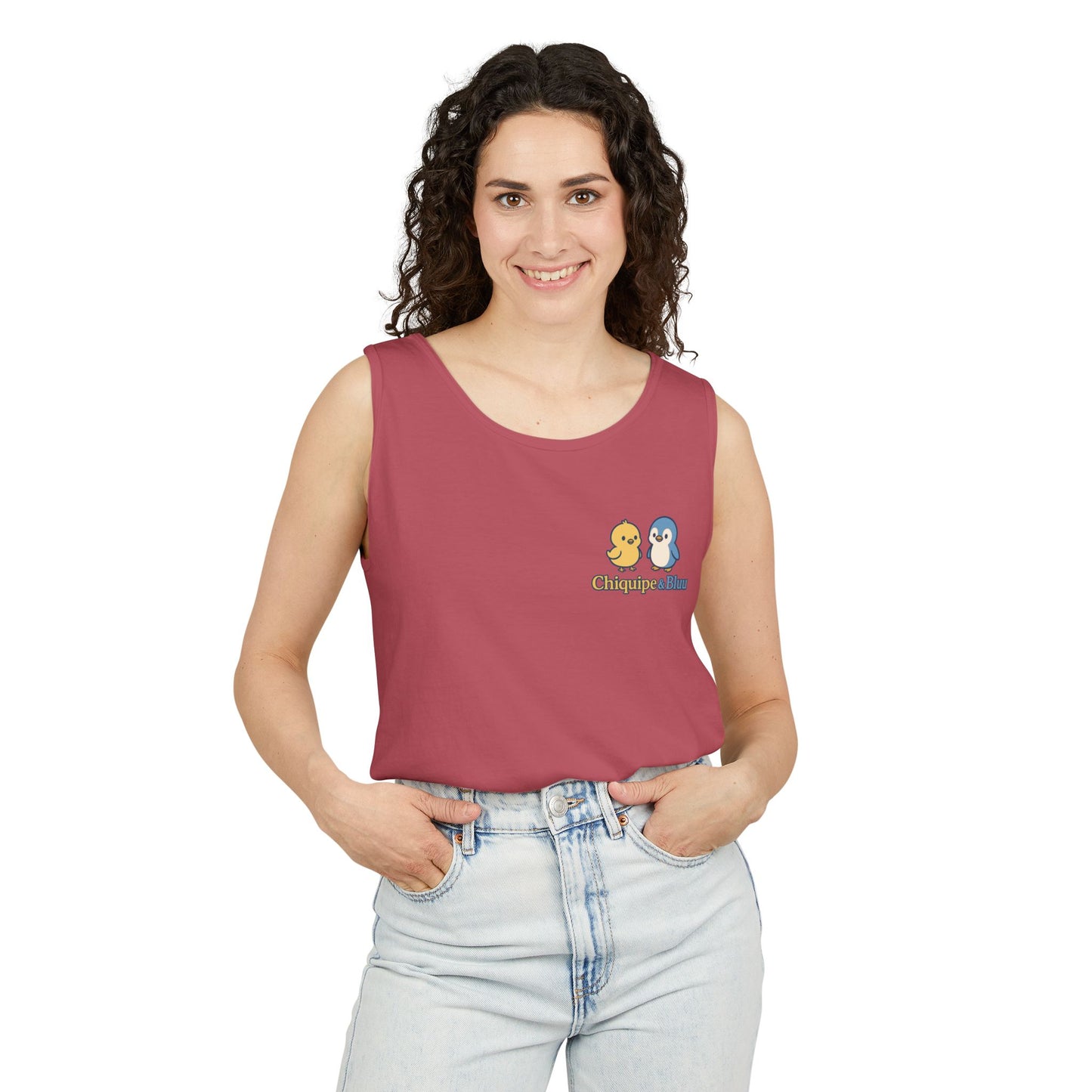 Unisex Garment-Dyed Tank Top - Fun Summer Wear, Beach Day Must-Have, Casual Lounge Top, Great Gift for Friends, Perfect for Vacations