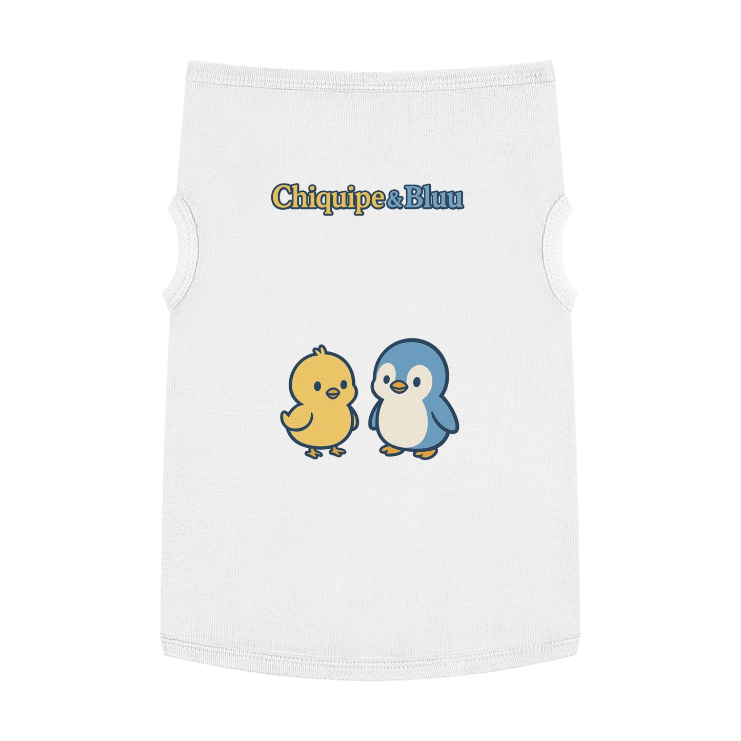 Whimsical Pet Tank Top for Summer Adventures, Cute Animal Design, Dog Apparel, Pet Birthday Gift, Fun Outdoor Wear, Chic Dog Fashion
