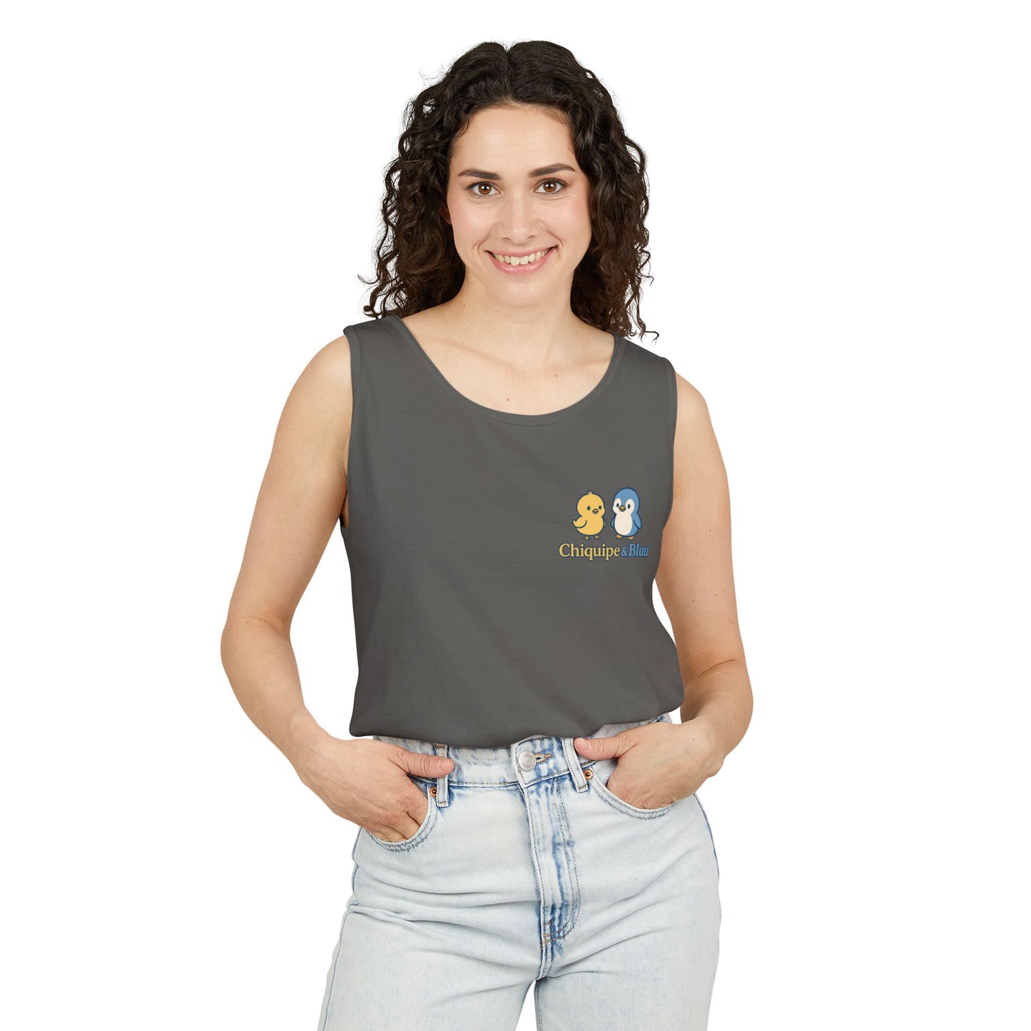 Unisex Garment-Dyed Tank Top - Fun Summer Wear, Beach Day Must-Have, Casual Lounge Top, Great Gift for Friends, Perfect for Vacations