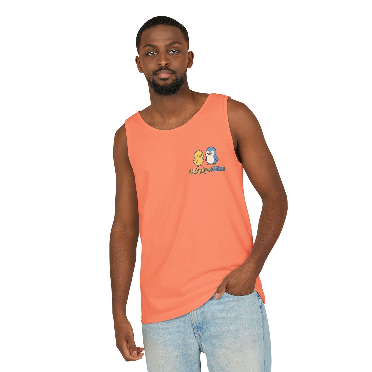 Unisex Garment-Dyed Tank Top - Fun Summer Wear, Beach Day Must-Have, Casual Lounge Top, Great Gift for Friends, Perfect for Vacations
