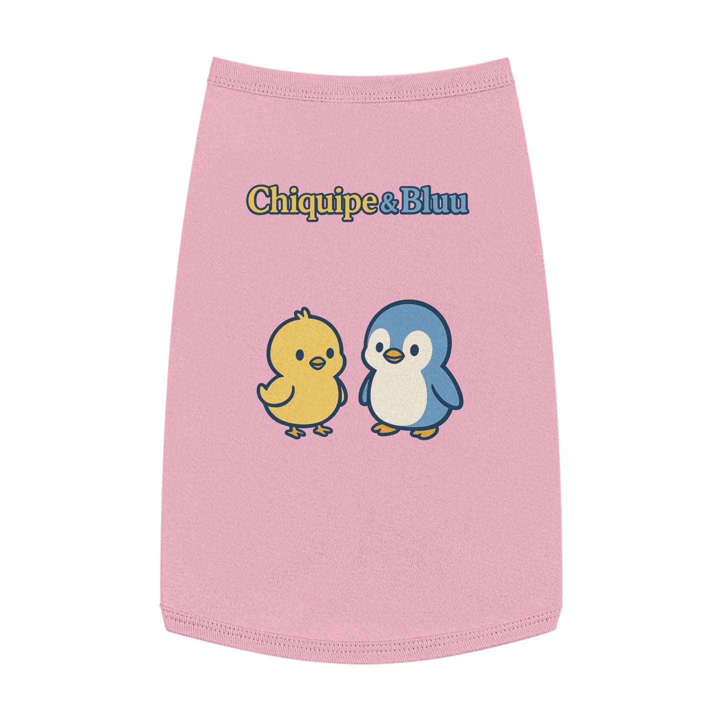 Whimsical Pet Tank Top for Summer Adventures, Cute Animal Design, Dog Apparel, Pet Birthday Gift, Fun Outdoor Wear, Chic Dog Fashion