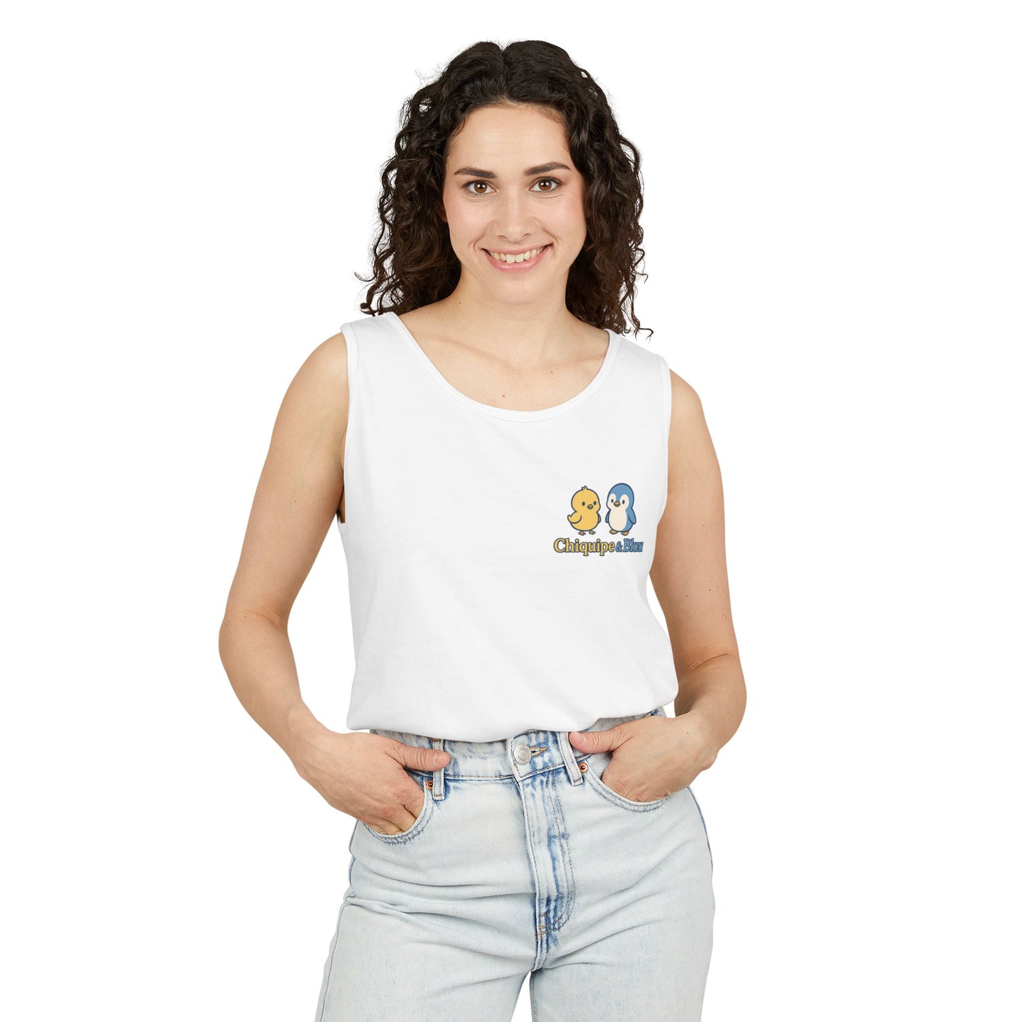 Unisex Garment-Dyed Tank Top - Fun Summer Wear, Beach Day Must-Have, Casual Lounge Top, Great Gift for Friends, Perfect for Vacations