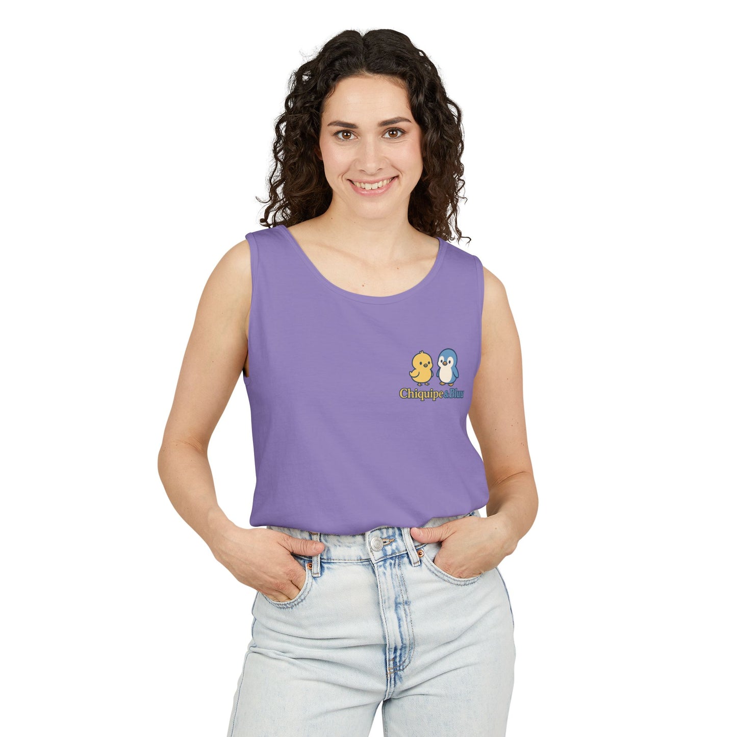 Unisex Garment-Dyed Tank Top - Fun Summer Wear, Beach Day Must-Have, Casual Lounge Top, Great Gift for Friends, Perfect for Vacations