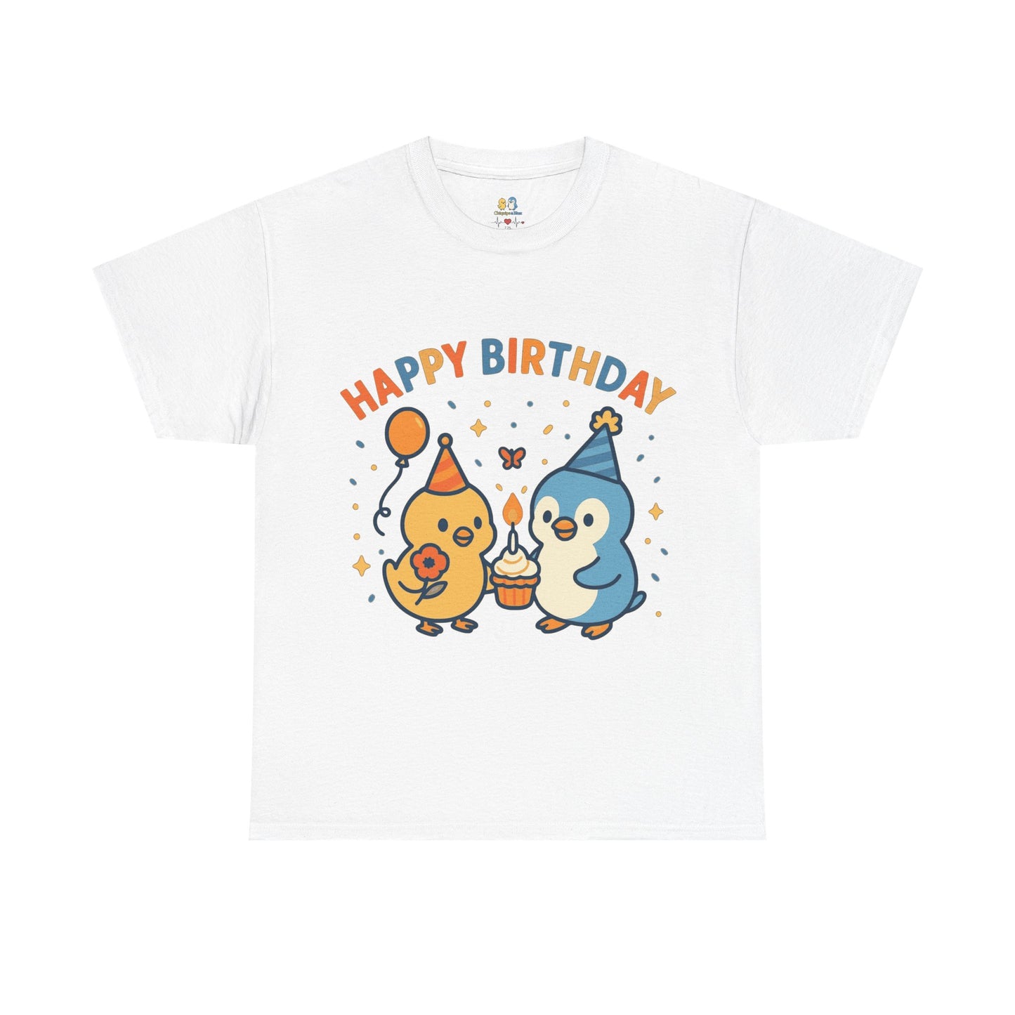 Happy Birthday Unisex Cotton Tee, Cute Birthday Shirt, Gift for Birthday Party, Unisex T-Shirt, Fun Celebration Apparel