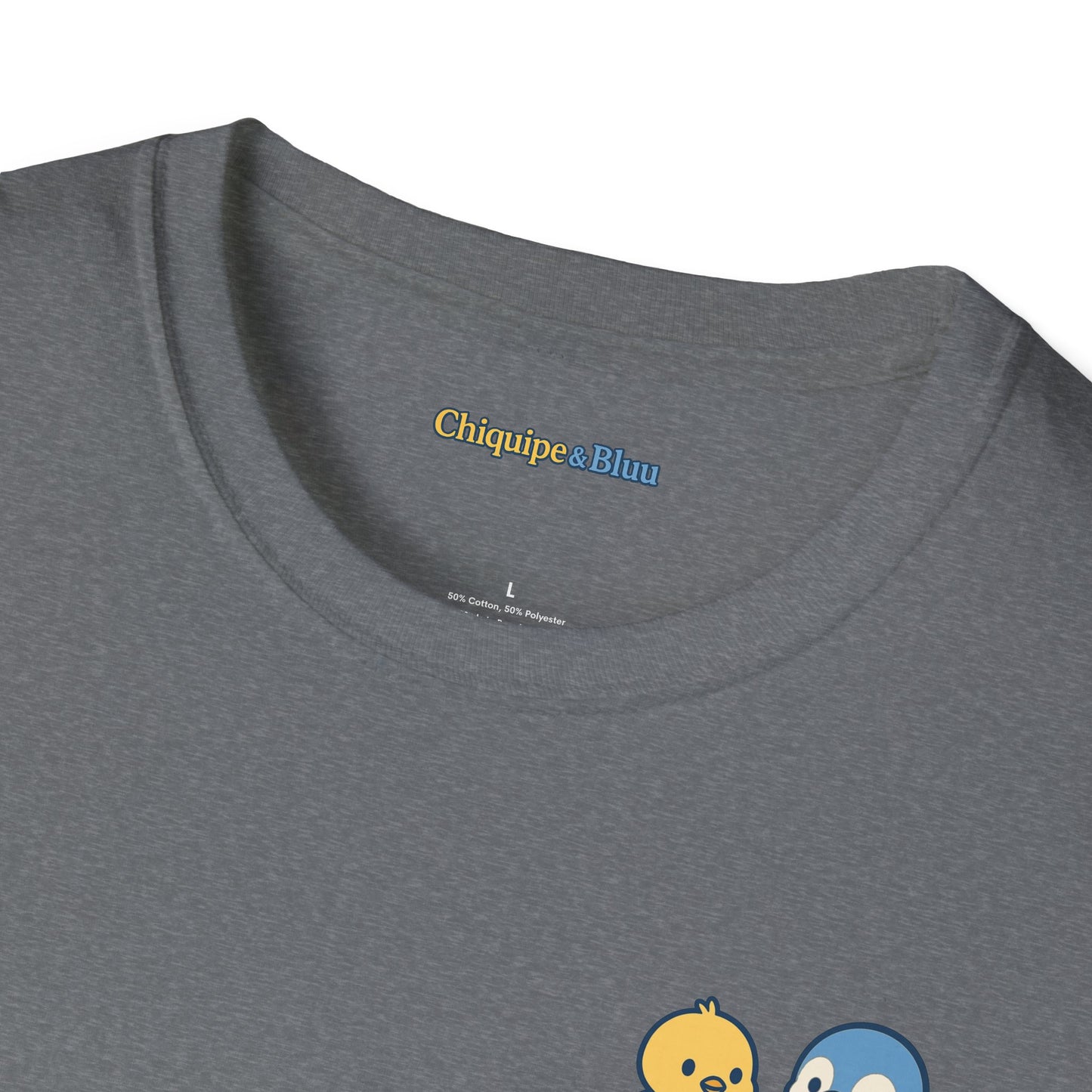 Charming Unisex Softstyle T-Shirt with Playful Design, Casual Wear, Gift for Pet Lovers, Everyday Comfort, Unique Style