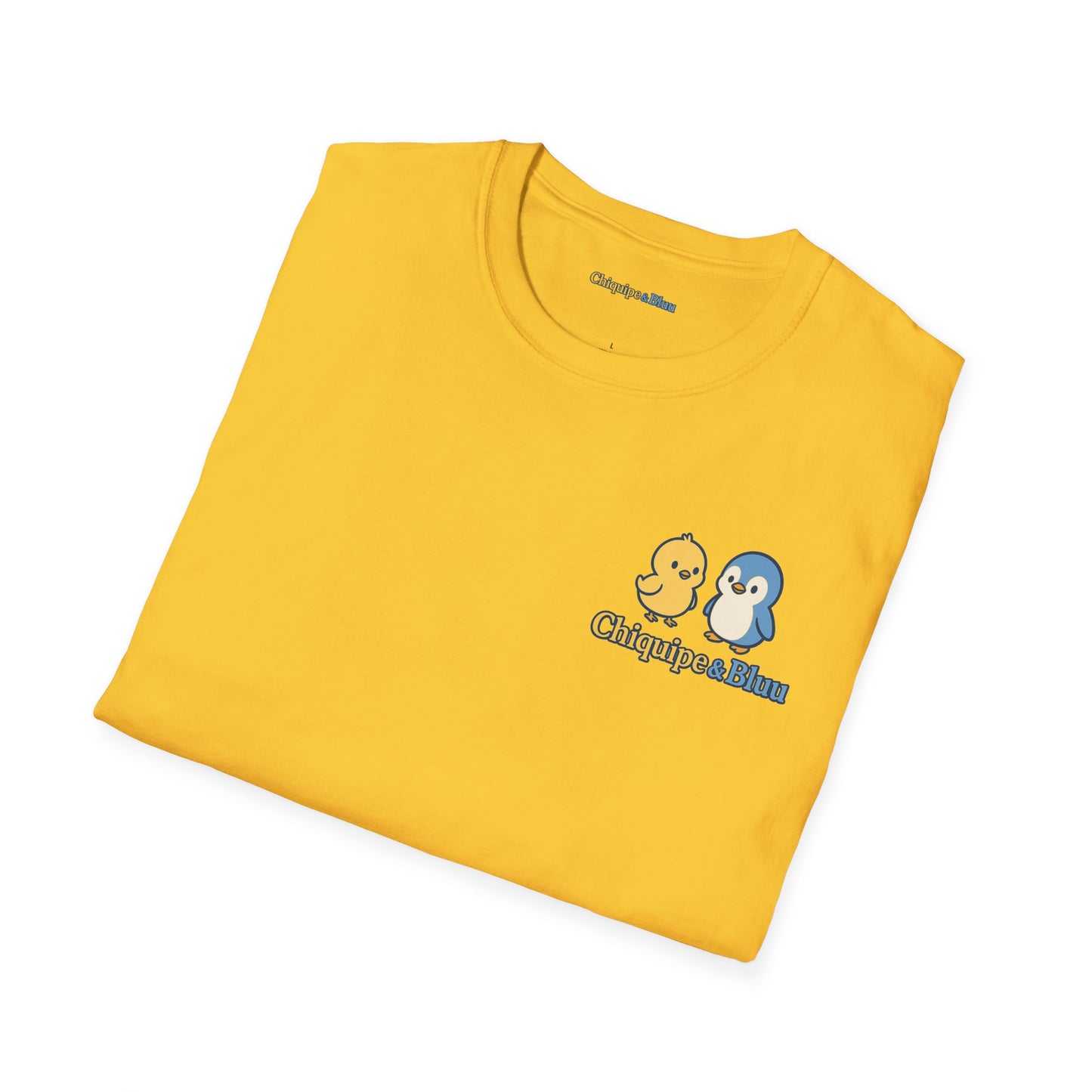 Charming Unisex Softstyle T-Shirt with Playful Design, Casual Wear, Gift for Pet Lovers, Everyday Comfort, Unique Style