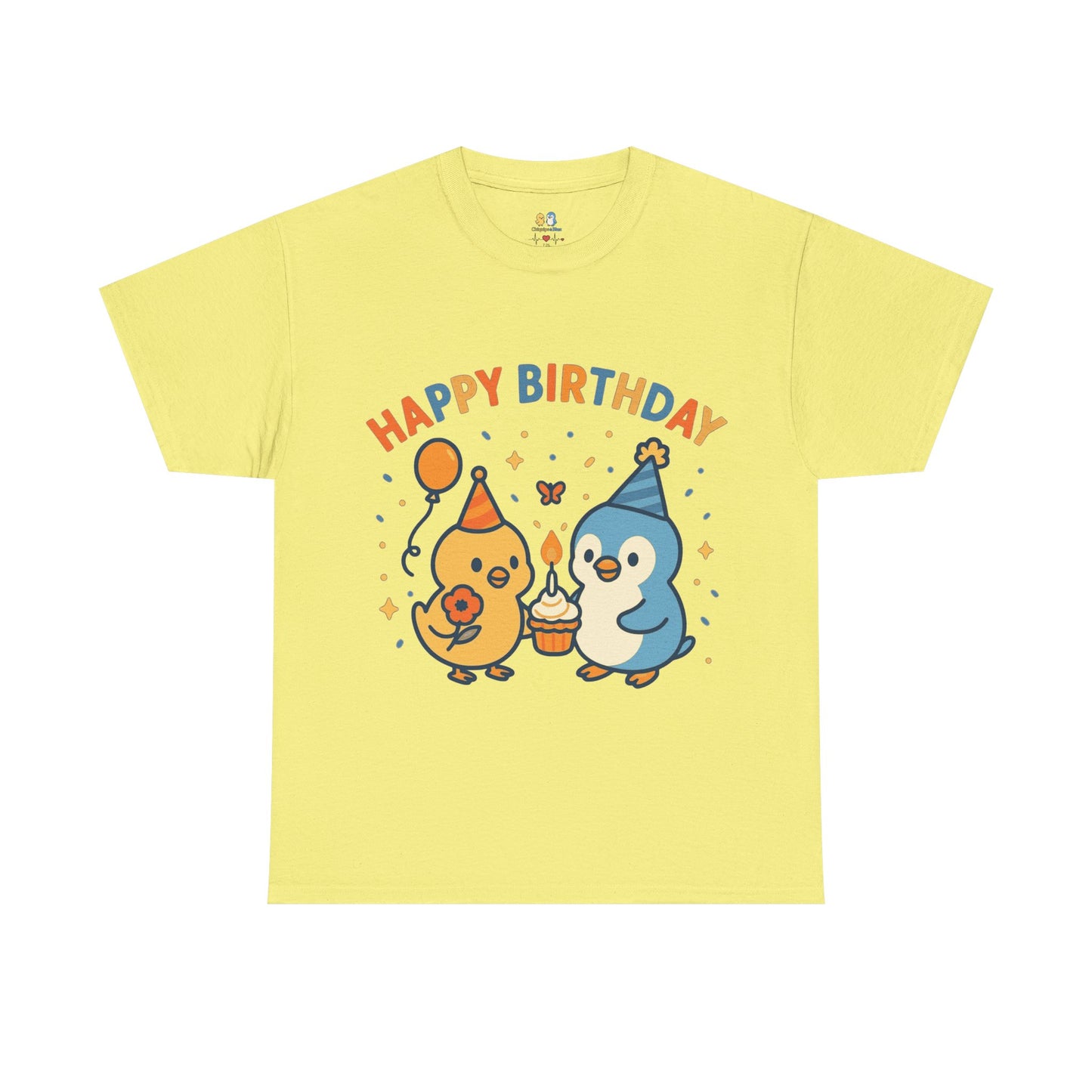 Happy Birthday Unisex Cotton Tee, Cute Birthday Shirt, Gift for Birthday Party, Unisex T-Shirt, Fun Celebration Apparel
