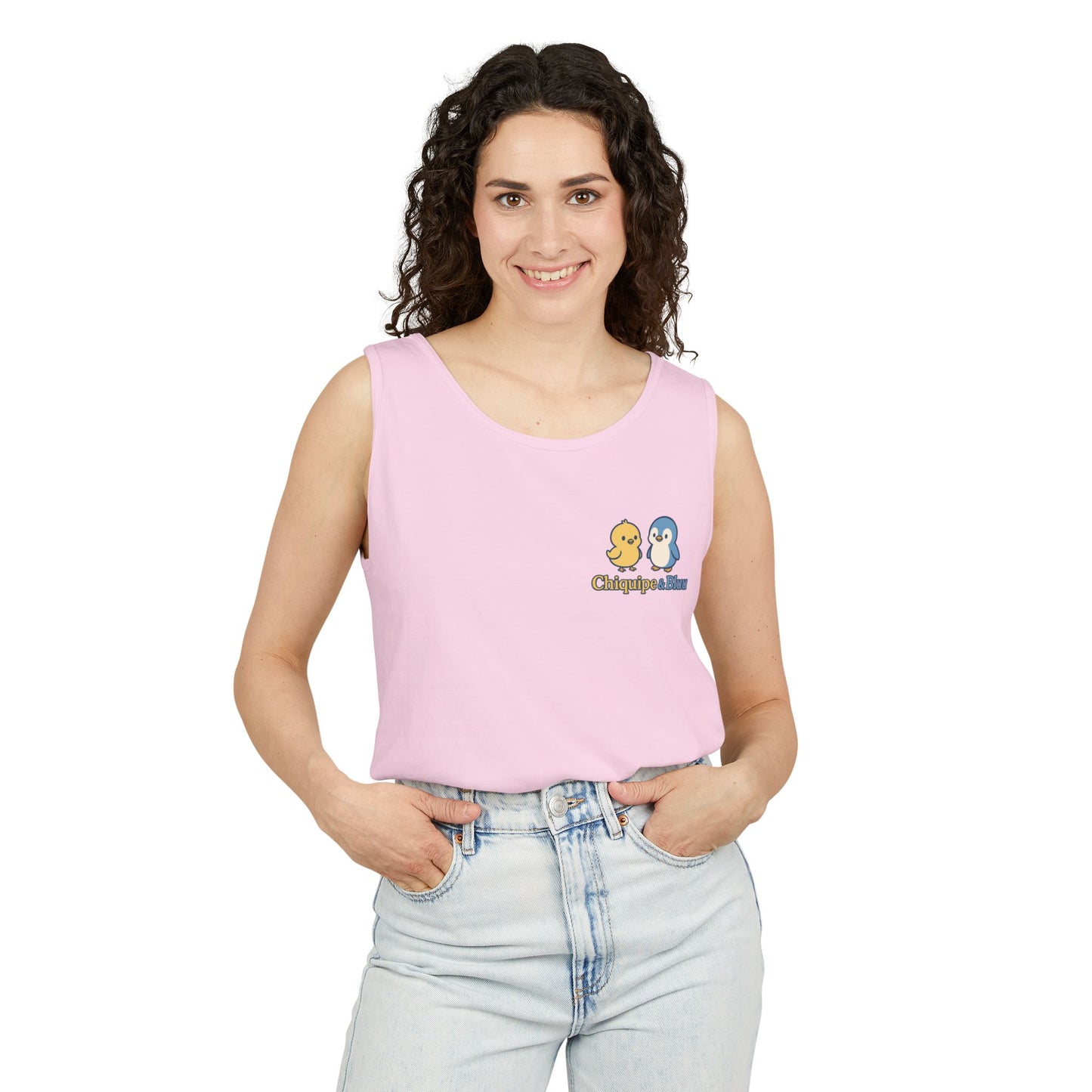 Unisex Garment-Dyed Tank Top - Fun Summer Wear, Beach Day Must-Have, Casual Lounge Top, Great Gift for Friends, Perfect for Vacations