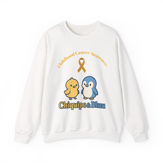 Childhood Cancer Awareness Sweatshirt, Unisex Crewneck, Support for Kids, Gift for Advocate, Cozy Charity Apparel