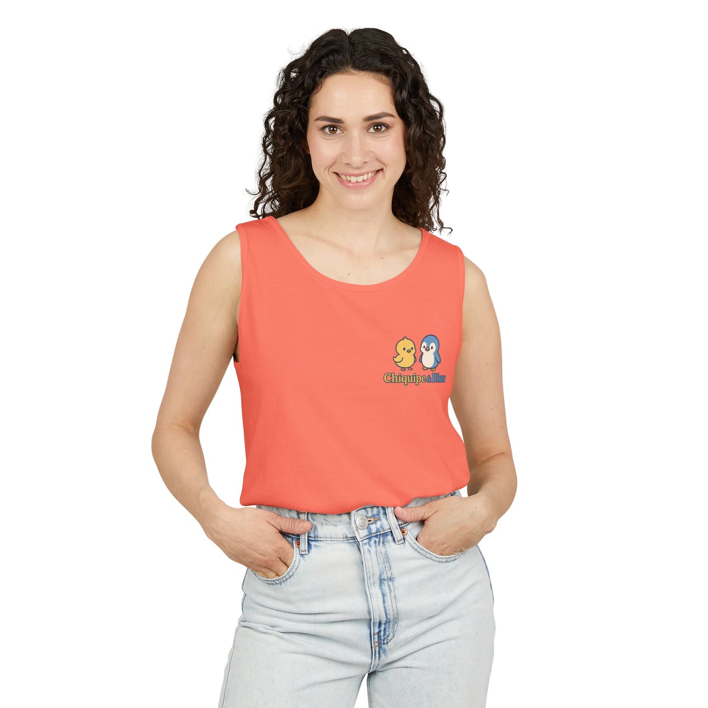Unisex Garment-Dyed Tank Top - Fun Summer Wear, Beach Day Must-Have, Casual Lounge Top, Great Gift for Friends, Perfect for Vacations