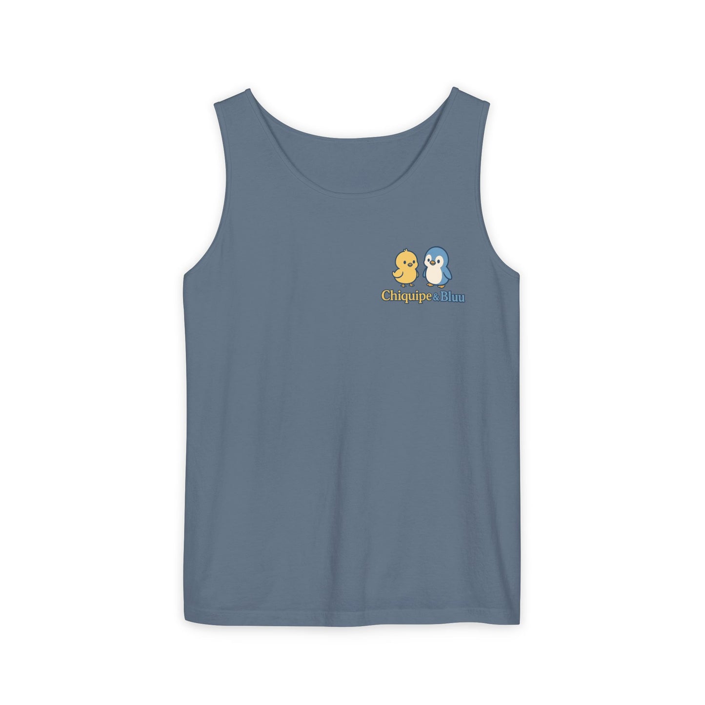 Unisex Garment-Dyed Tank Top - Fun Summer Wear, Beach Day Must-Have, Casual Lounge Top, Great Gift for Friends, Perfect for Vacations