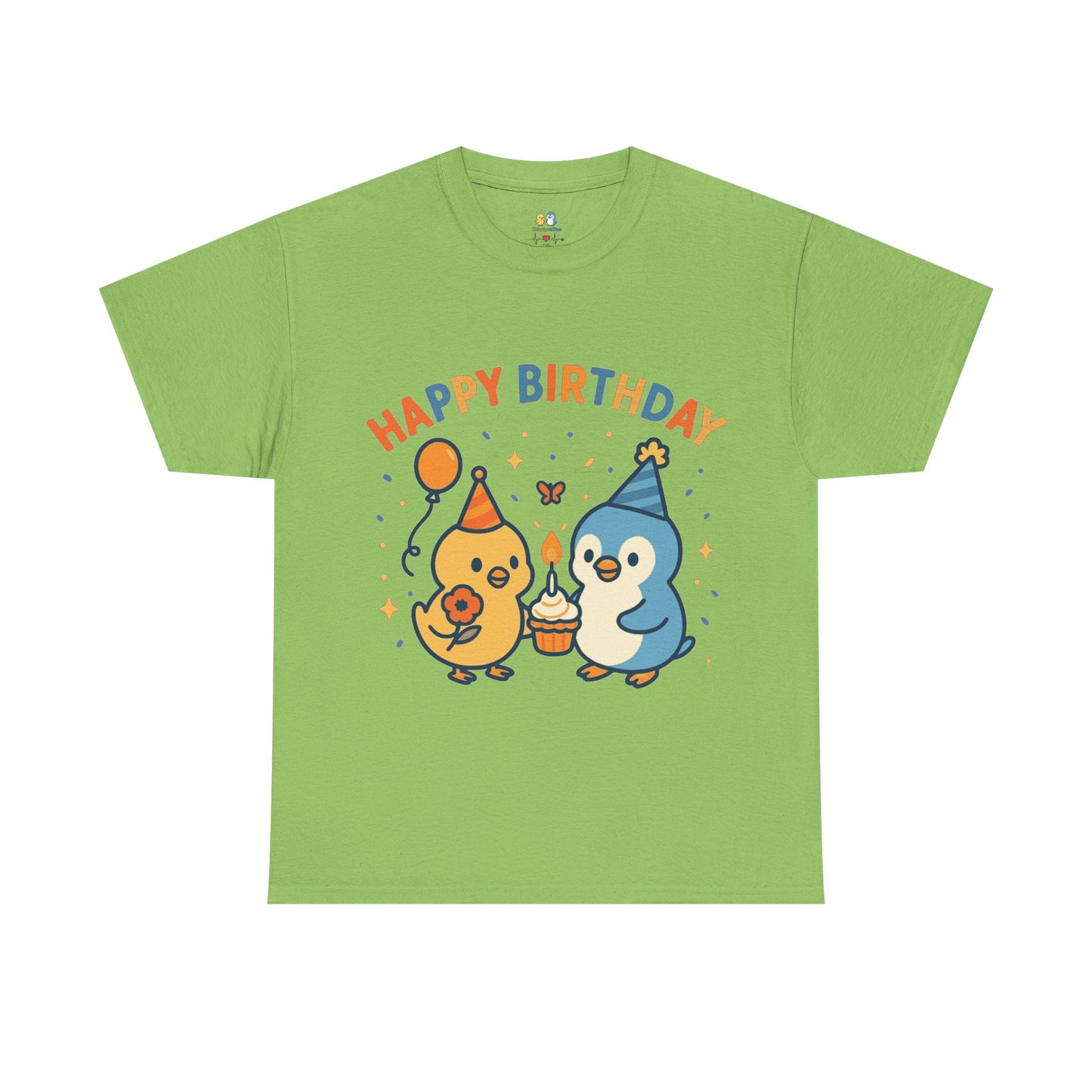 Happy Birthday Unisex Cotton Tee, Cute Birthday Shirt, Gift for Birthday Party, Unisex T-Shirt, Fun Celebration Apparel