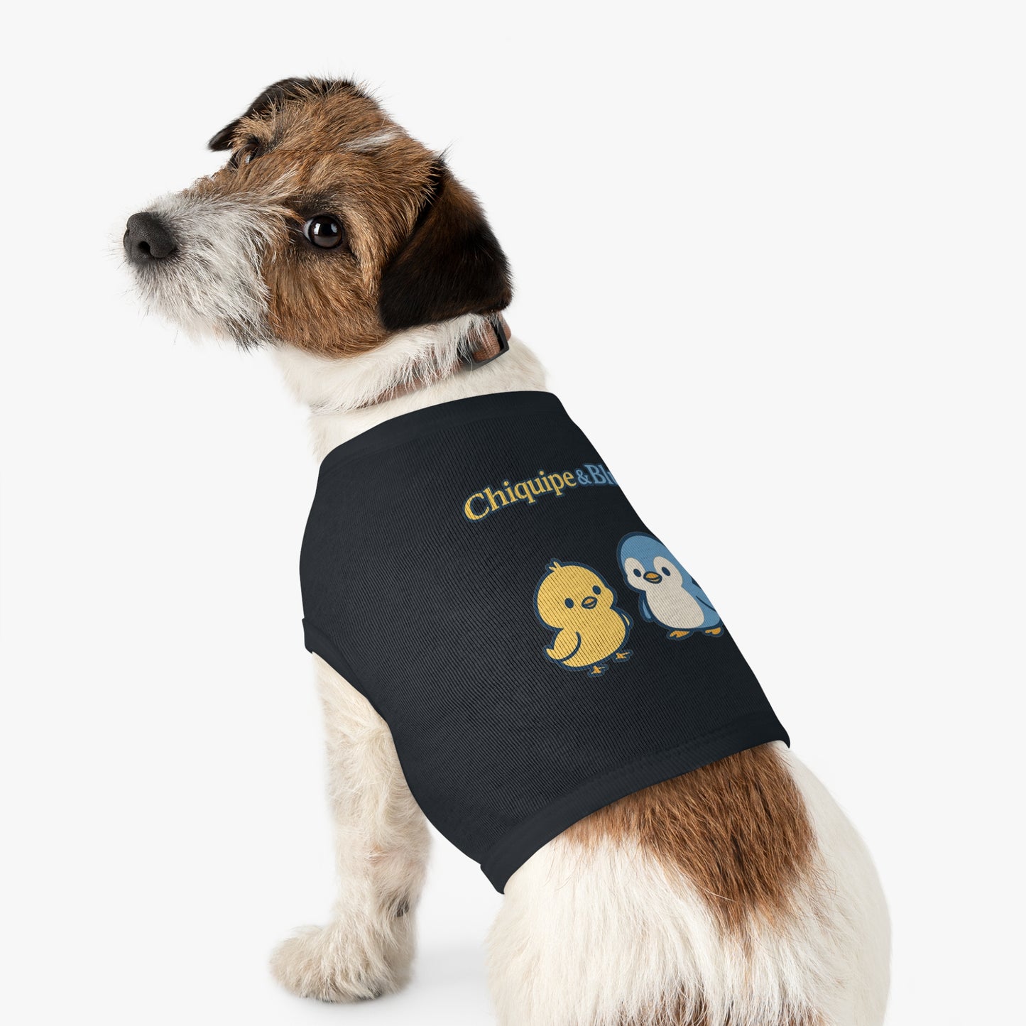 Whimsical Pet Tank Top for Summer Adventures, Cute Animal Design, Dog Apparel, Pet Birthday Gift, Fun Outdoor Wear, Chic Dog Fashion