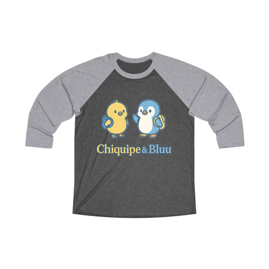 Unisex Tri-Blend 3\4 Raglan Tee