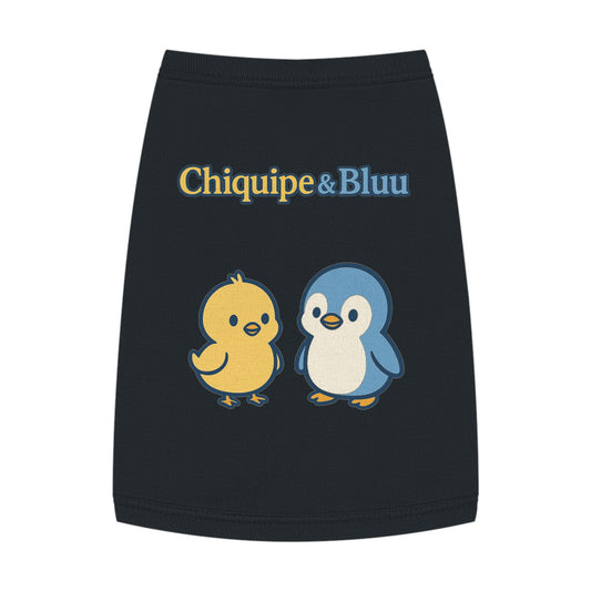 Whimsical Pet Tank Top for Summer Adventures, Cute Animal Design, Dog Apparel, Pet Birthday Gift, Fun Outdoor Wear, Chic Dog Fashion