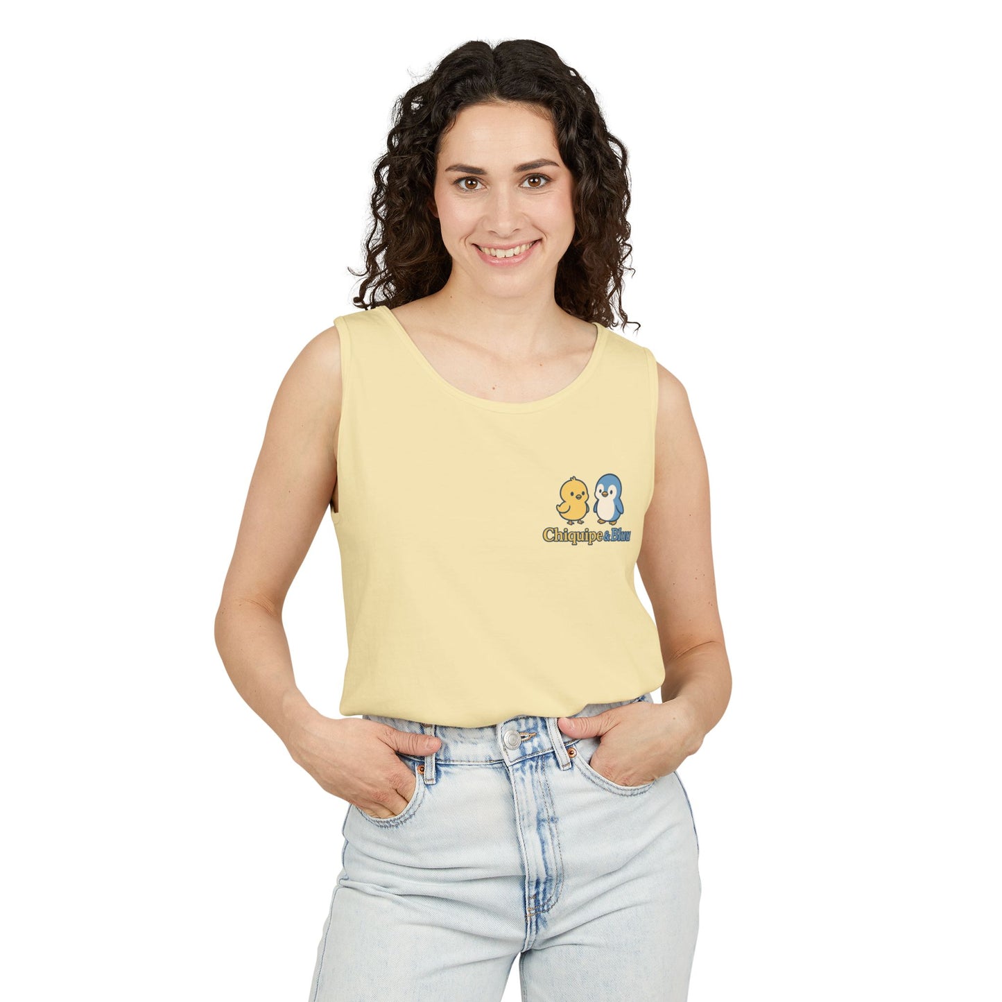 Unisex Garment-Dyed Tank Top - Fun Summer Wear, Beach Day Must-Have, Casual Lounge Top, Great Gift for Friends, Perfect for Vacations