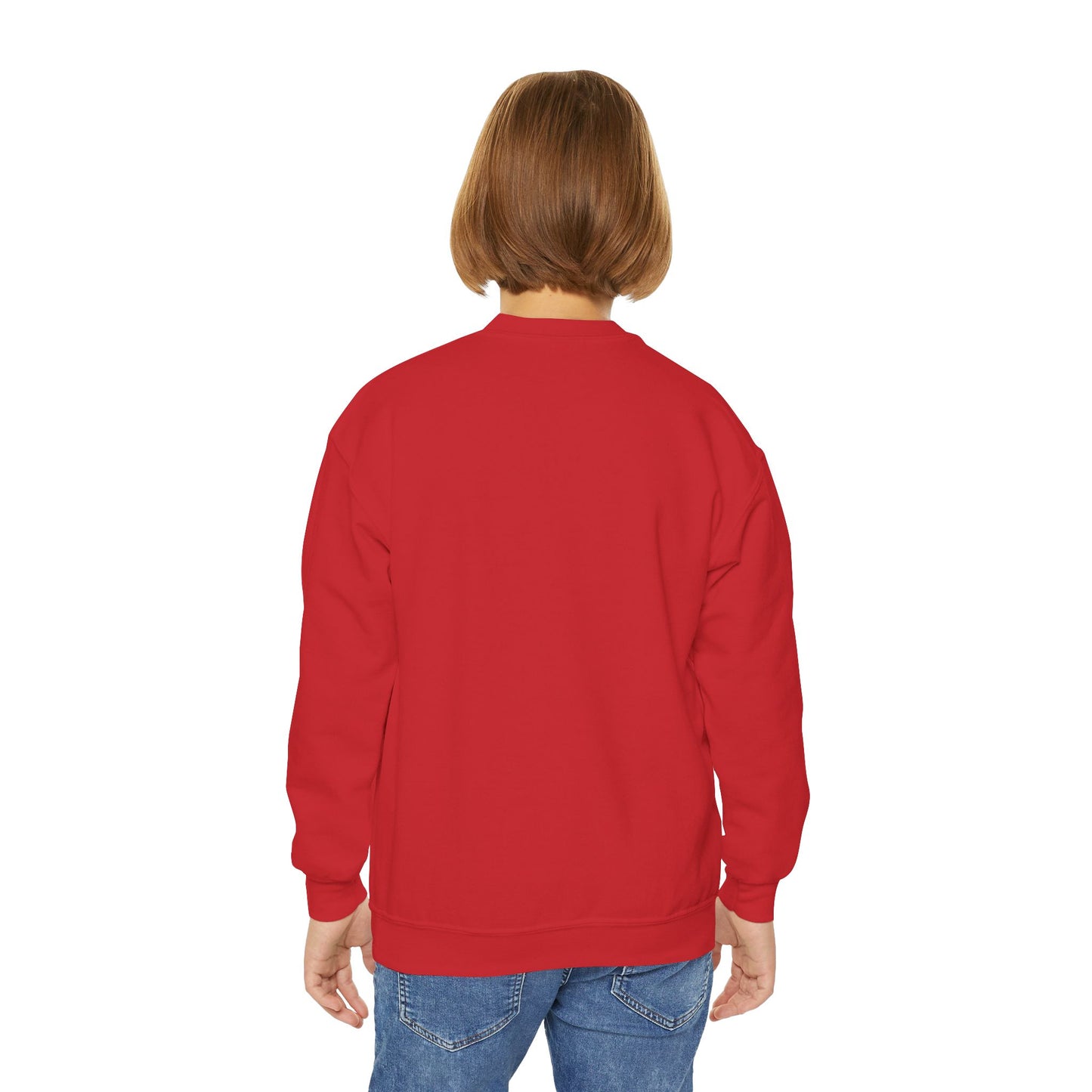 Cute Bird Friends Youth Crewneck Sweatshirt - Adorable Gift, Cozy Apparel, Kids' Fashion, Fun Outfits, Birthday Present