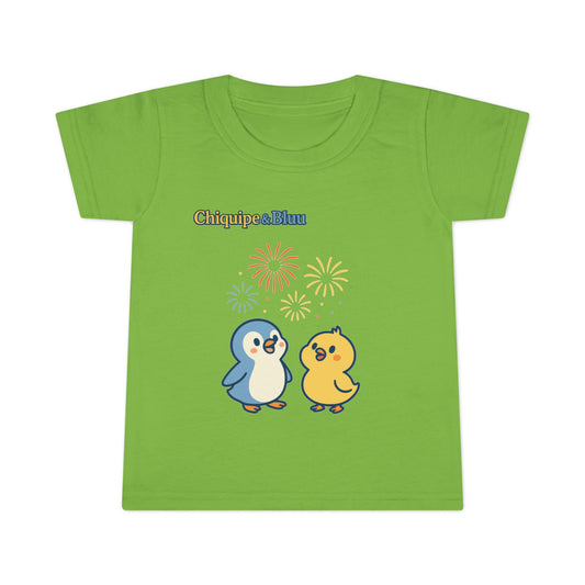 Cute Animal Graphic Toddler T-Shirt, Fun Kids Tee, Birthday Gift for Toddlers, Playdate Outfit, Baby Shower Present