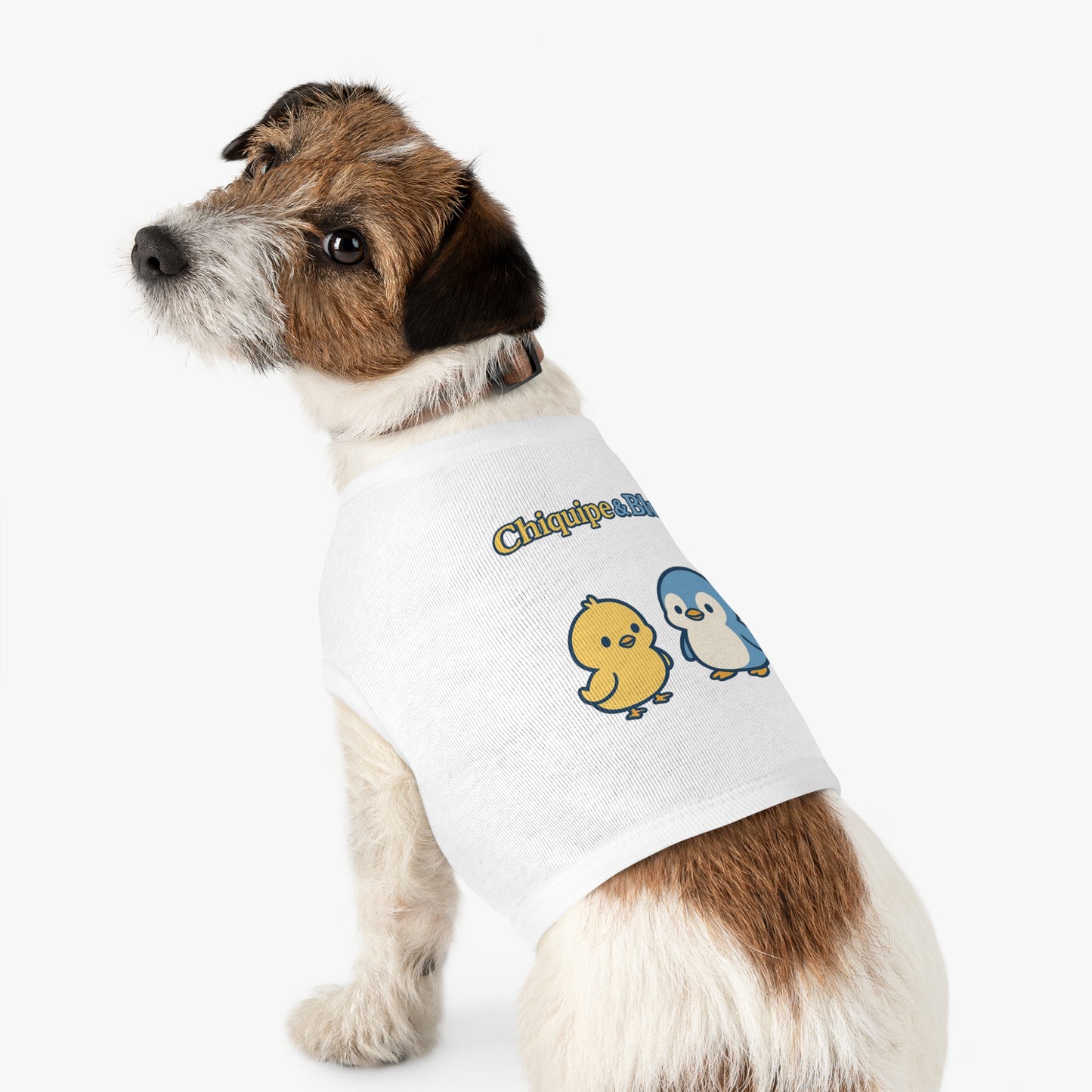 Whimsical Pet Tank Top for Summer Adventures, Cute Animal Design, Dog Apparel, Pet Birthday Gift, Fun Outdoor Wear, Chic Dog Fashion