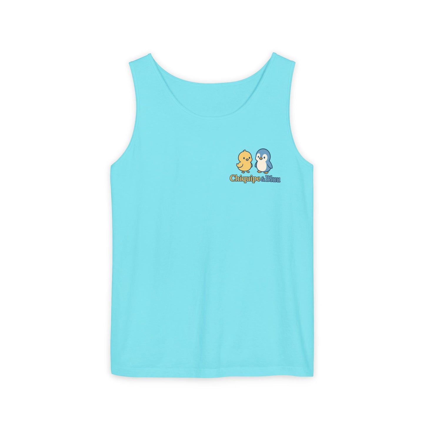Unisex Garment-Dyed Tank Top - Fun Summer Wear, Beach Day Must-Have, Casual Lounge Top, Great Gift for Friends, Perfect for Vacations