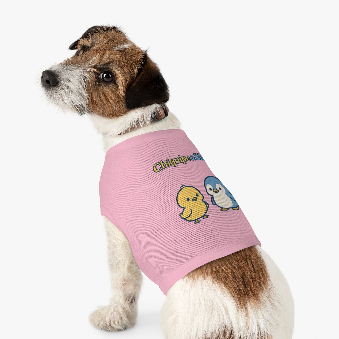 Whimsical Pet Tank Top for Summer Adventures, Cute Animal Design, Dog Apparel, Pet Birthday Gift, Fun Outdoor Wear, Chic Dog Fashion