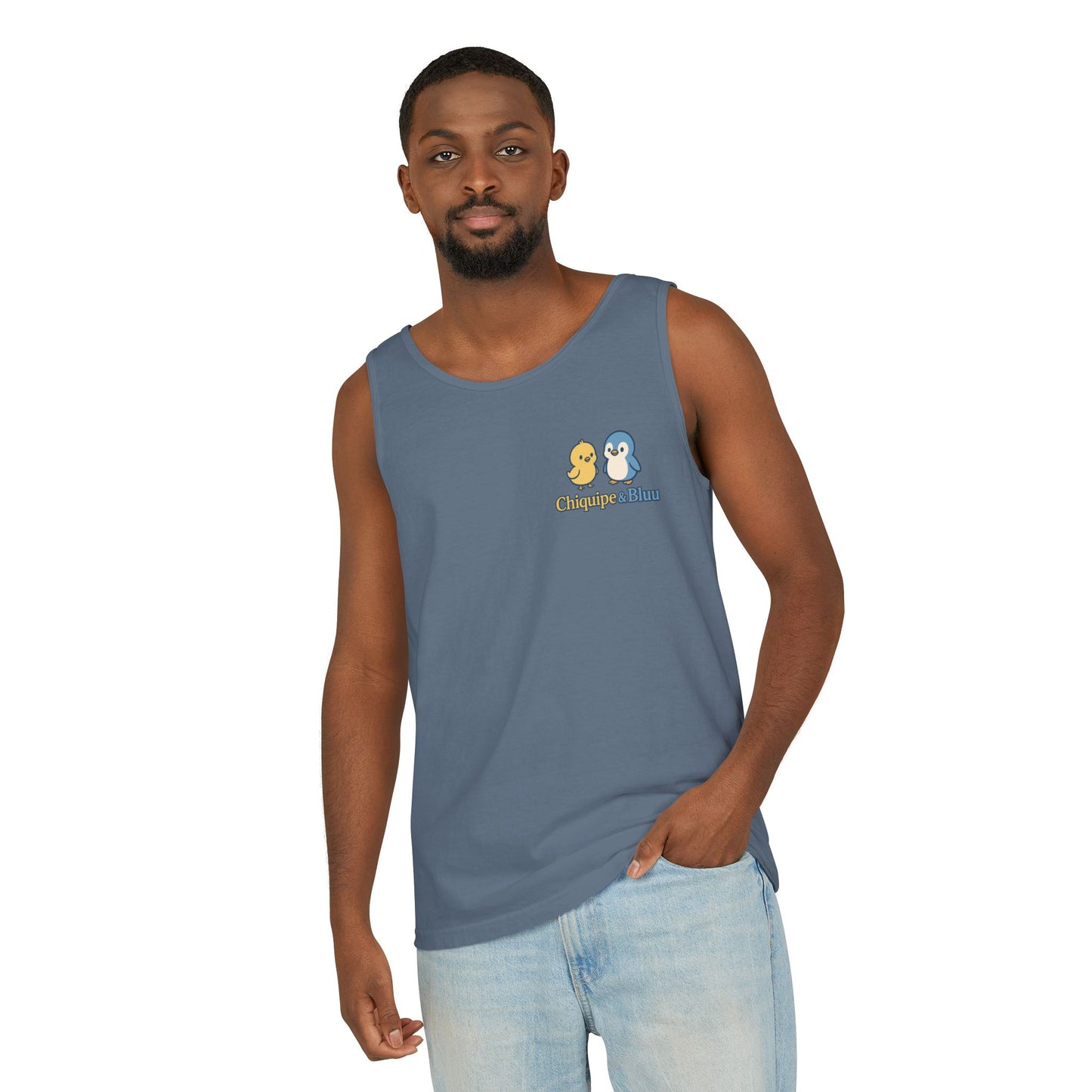 Unisex Garment-Dyed Tank Top - Fun Summer Wear, Beach Day Must-Have, Casual Lounge Top, Great Gift for Friends, Perfect for Vacations