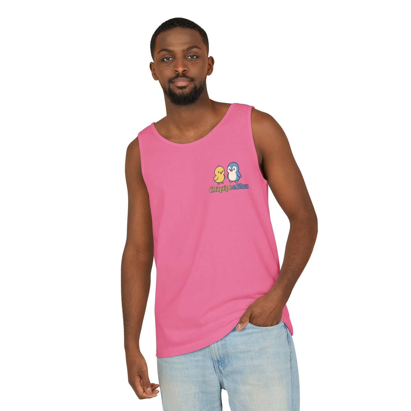 Unisex Garment-Dyed Tank Top - Fun Summer Wear, Beach Day Must-Have, Casual Lounge Top, Great Gift for Friends, Perfect for Vacations
