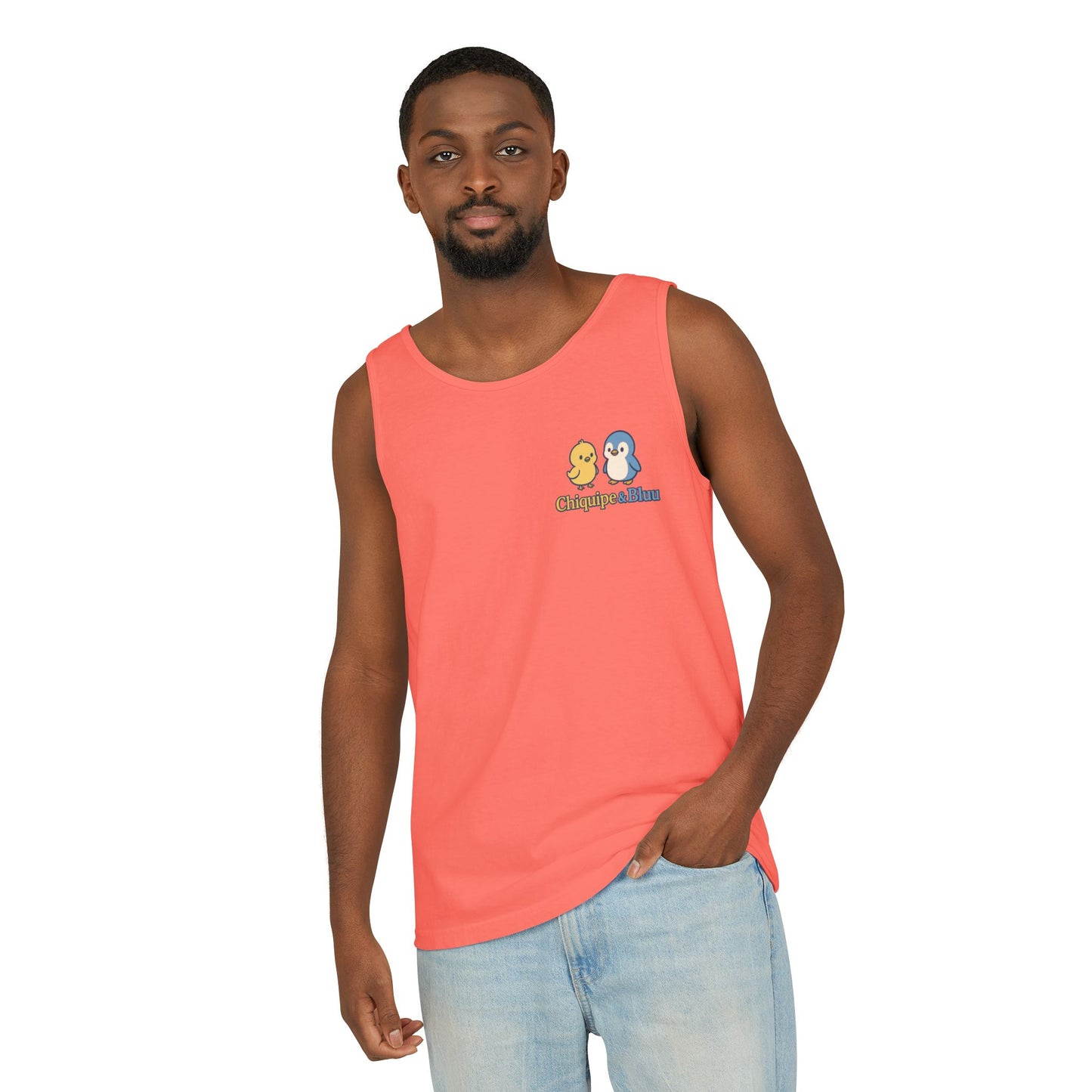 Unisex Garment-Dyed Tank Top - Fun Summer Wear, Beach Day Must-Have, Casual Lounge Top, Great Gift for Friends, Perfect for Vacations