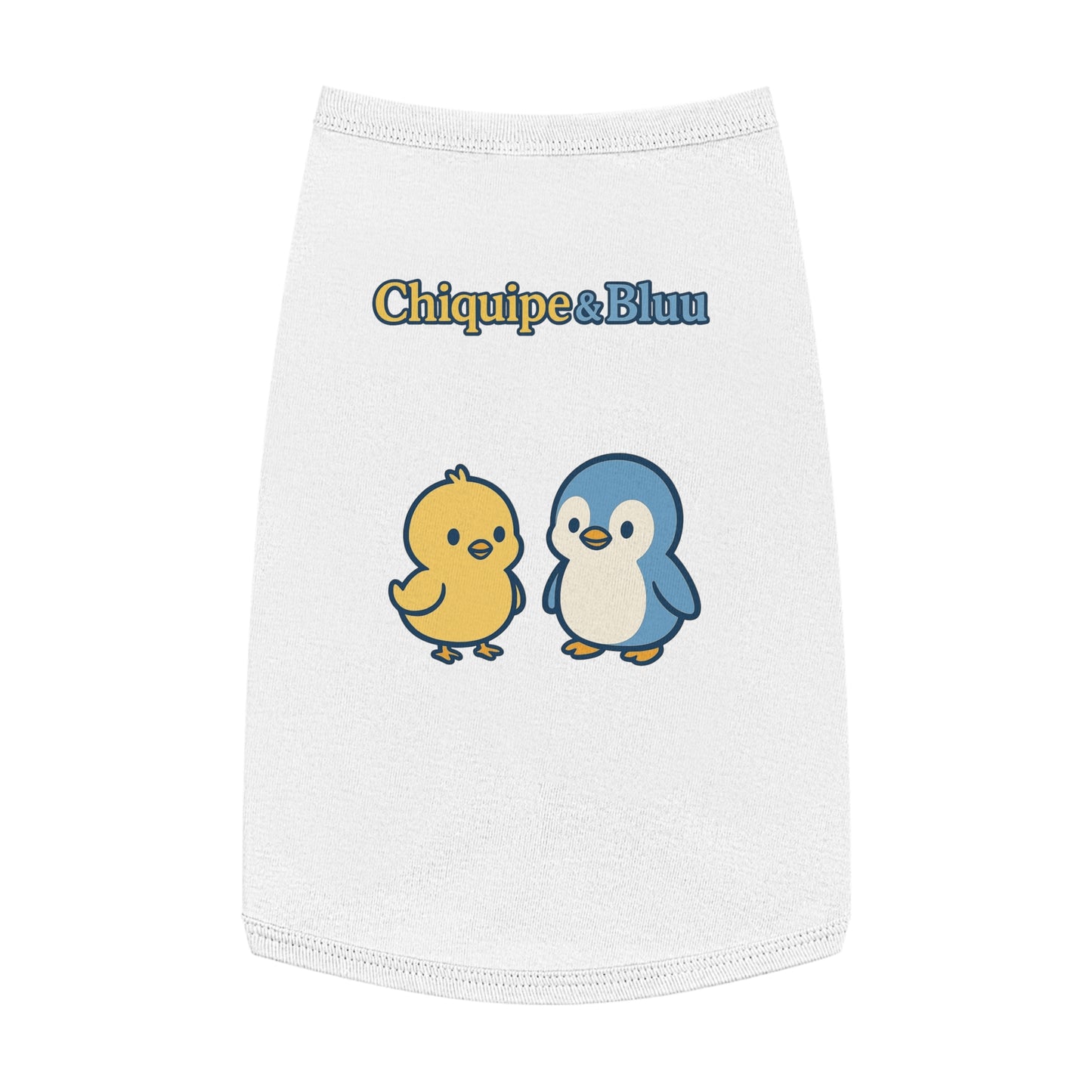 Whimsical Pet Tank Top for Summer Adventures, Cute Animal Design, Dog Apparel, Pet Birthday Gift, Fun Outdoor Wear, Chic Dog Fashion