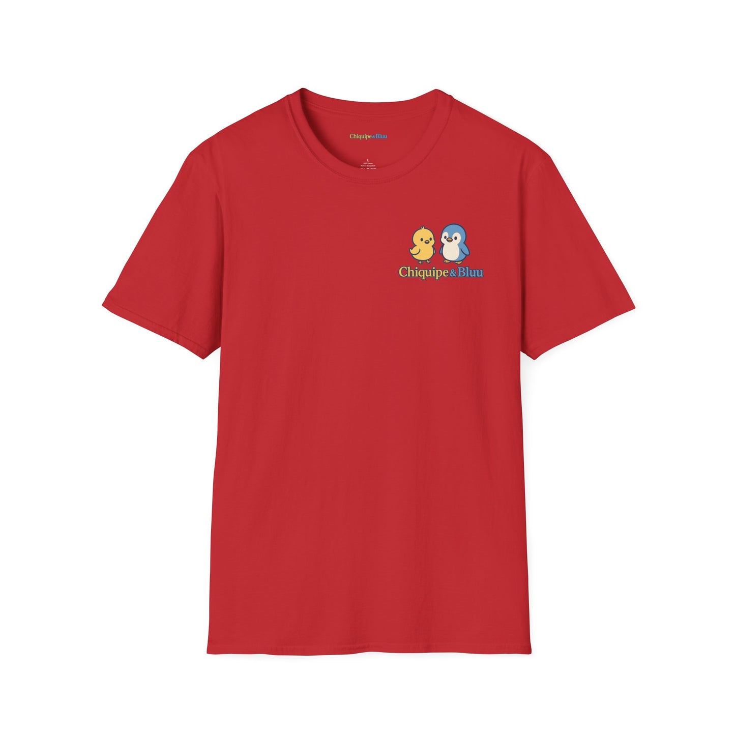 Charming Unisex Softstyle T-Shirt with Playful Design, Casual Wear, Gift for Pet Lovers, Everyday Comfort, Unique Style