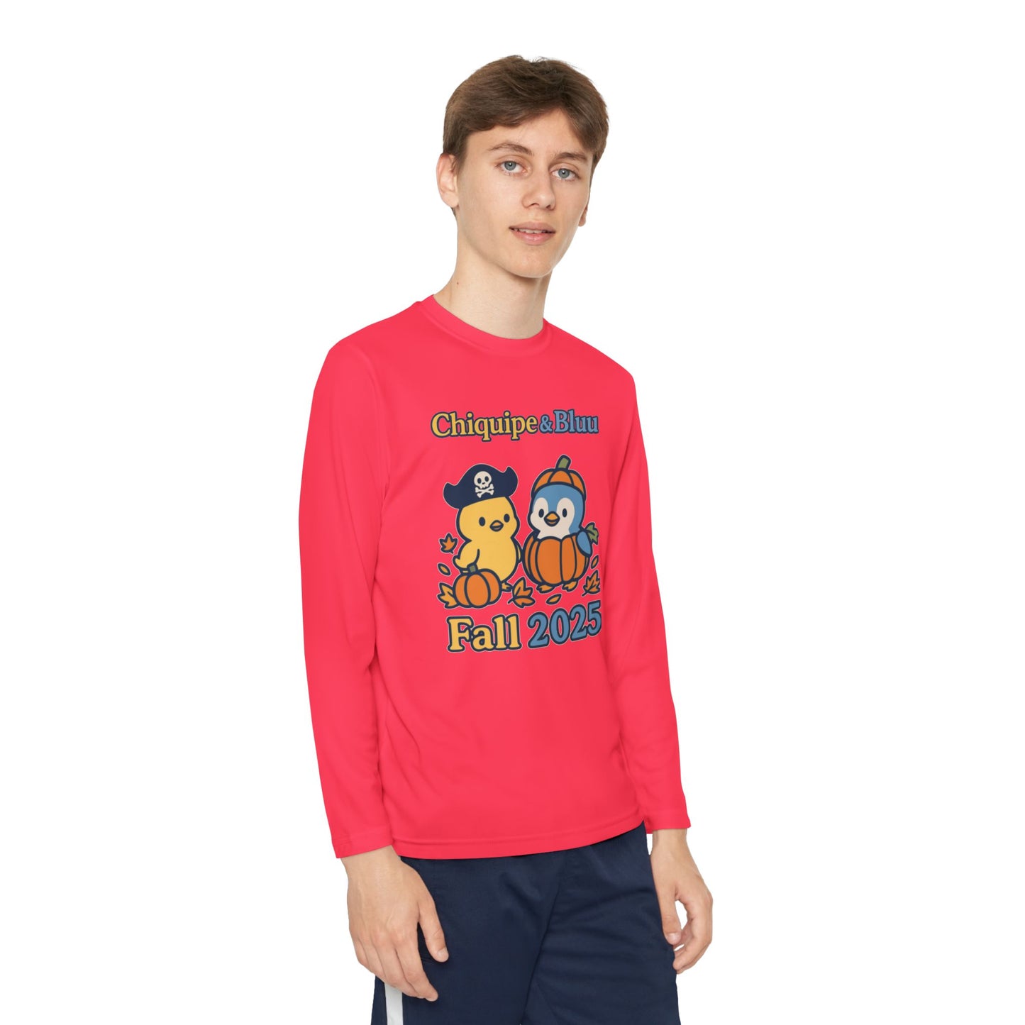 Fall-Themed Youth Long Sleeve Tee, Perfect for Autumn Celebrations, Halloween, and Everyday [...]