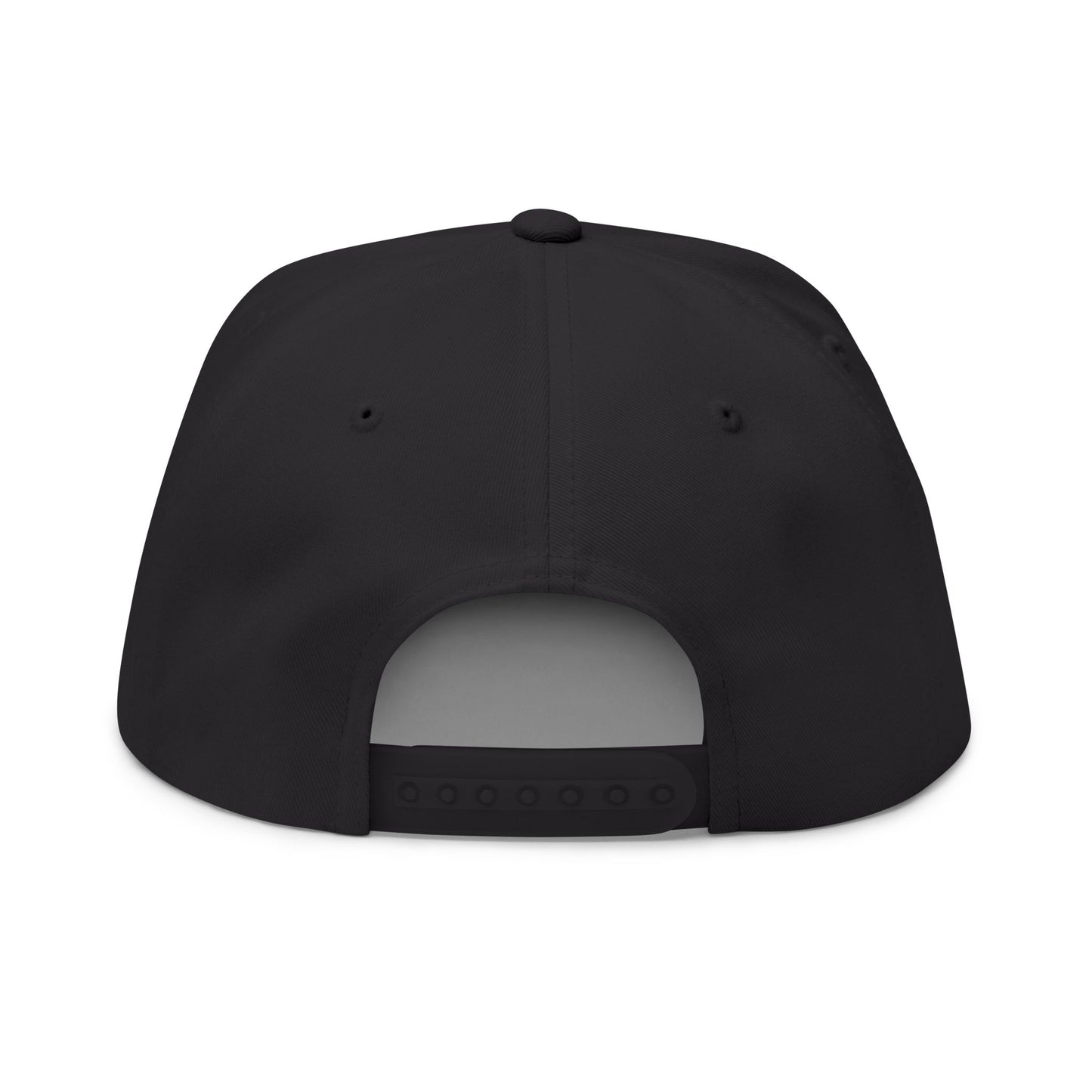 Embroidered Chick & Penguin Flat Bill Cap — Chiquipe & Bluu Snapback