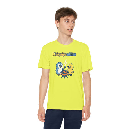 Youth Friendly BBQ Tee, Kids Summer Shirt, Cute Animal Graphic Tee, Fun BBQ Gift, Playful Summer Apparel