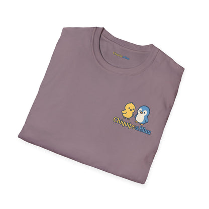 Charming Unisex Softstyle T-Shirt with Playful Design, Casual Wear, Gift for Pet Lovers, Everyday Comfort, Unique Style