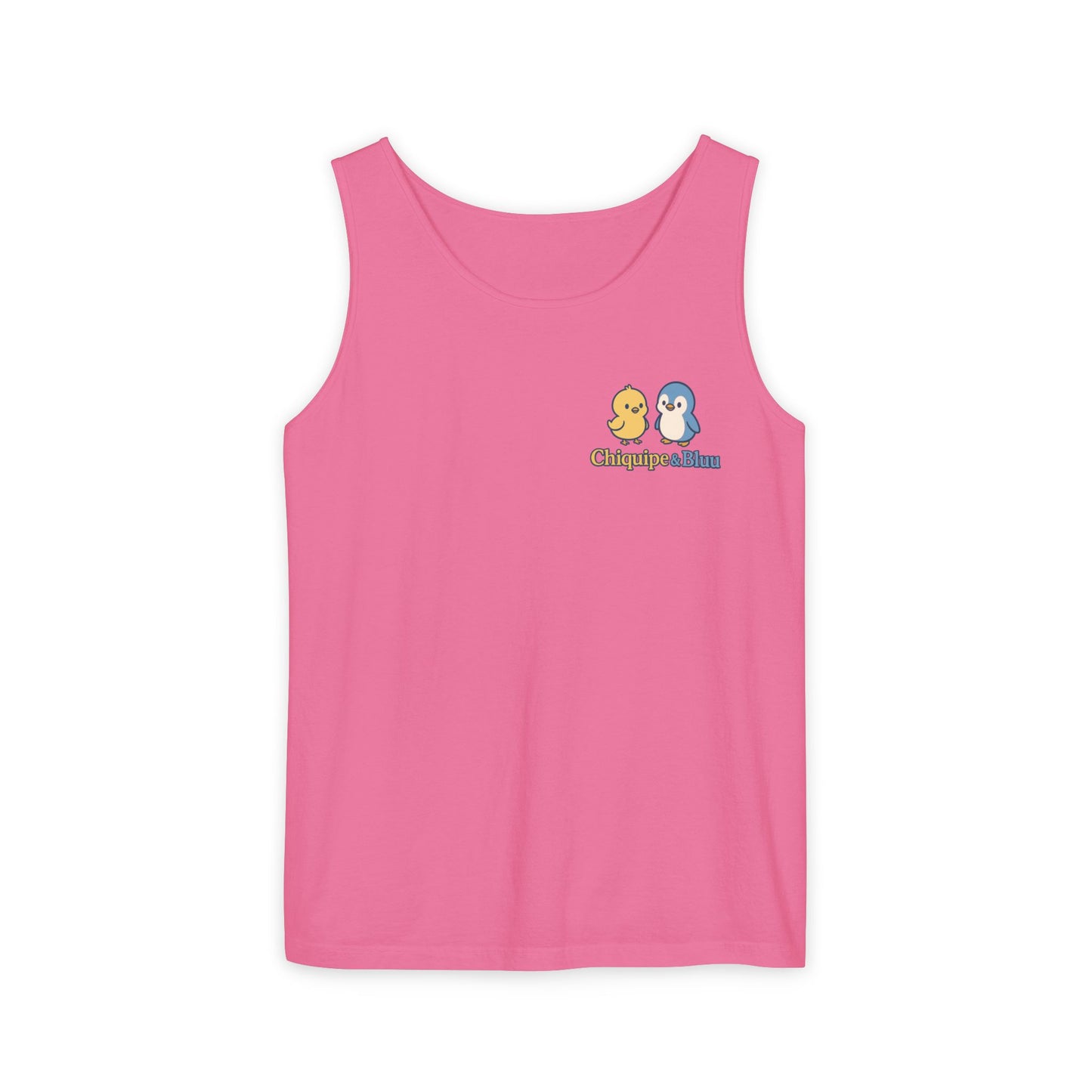 Unisex Garment-Dyed Tank Top - Fun Summer Wear, Beach Day Must-Have, Casual Lounge Top, Great Gift for Friends, Perfect for Vacations