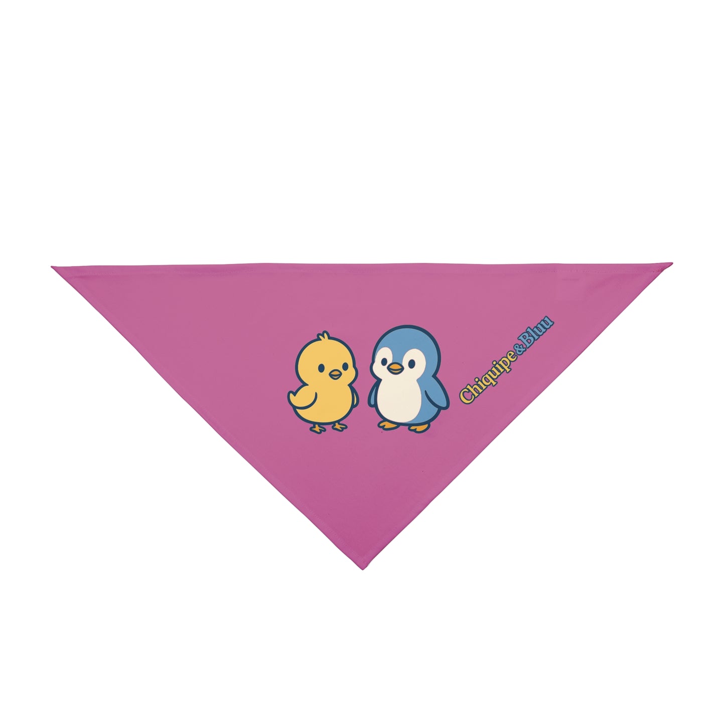 Cute Chick & Penguin Pet Bandana