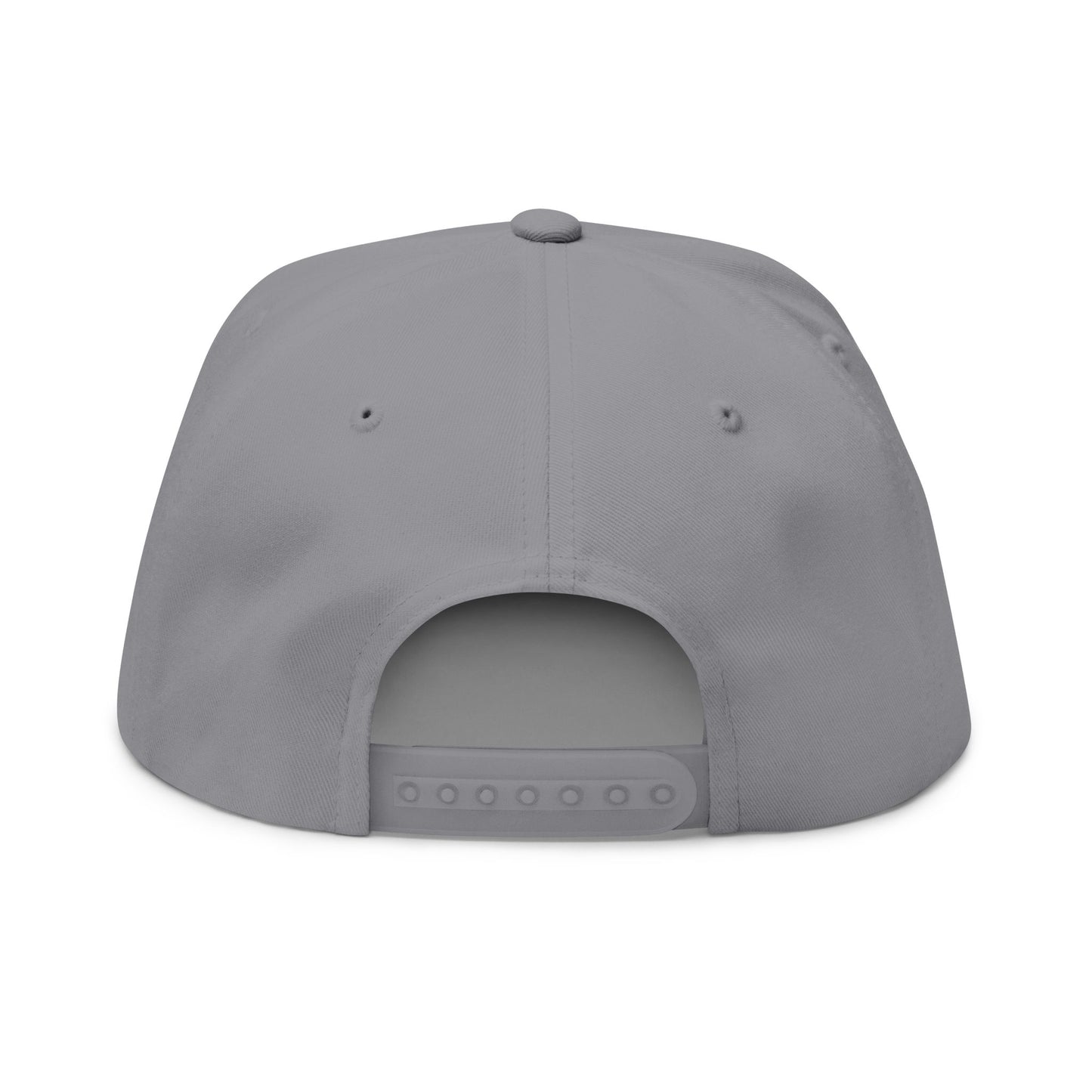 Embroidered Chick & Penguin Flat Bill Cap — Chiquipe & Bluu Snapback