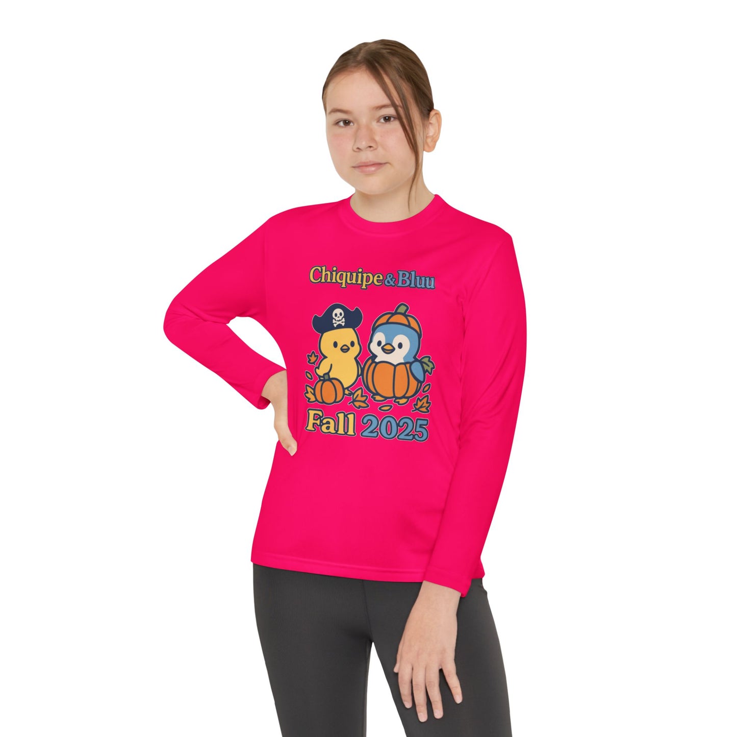 Fall-Themed Youth Long Sleeve Tee, Perfect for Autumn Celebrations, Halloween, and Everyday [...]