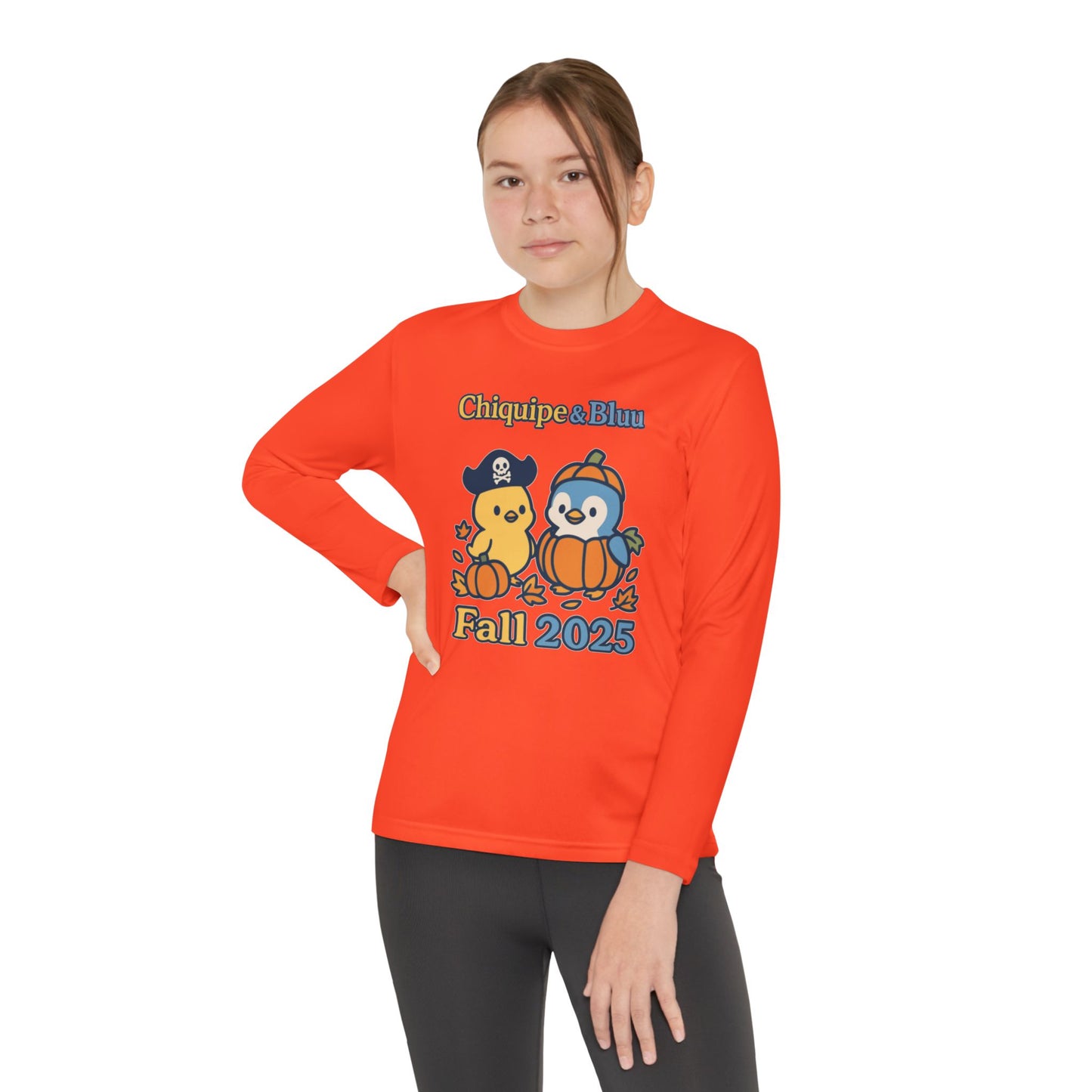 Fall-Themed Youth Long Sleeve Tee, Perfect for Autumn Celebrations, Halloween, and Everyday [...]